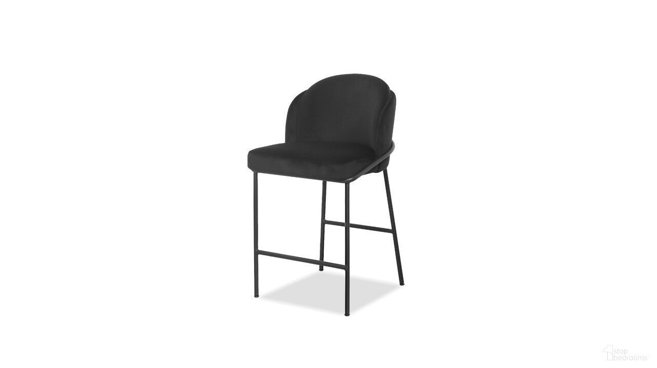 The appearance of Wallen Counter Stool Set of 2 Black Powder Coated Steel Base In Crow Black designed by Mobital in the modern / contemporary interior design. This crow black piece of furniture was selected by 1StopBedrooms from Wallen Collection to add a touch of cosiness and style into your home. Sku: DCS-WALL-CRBL-PCBLA. Material: MDF.