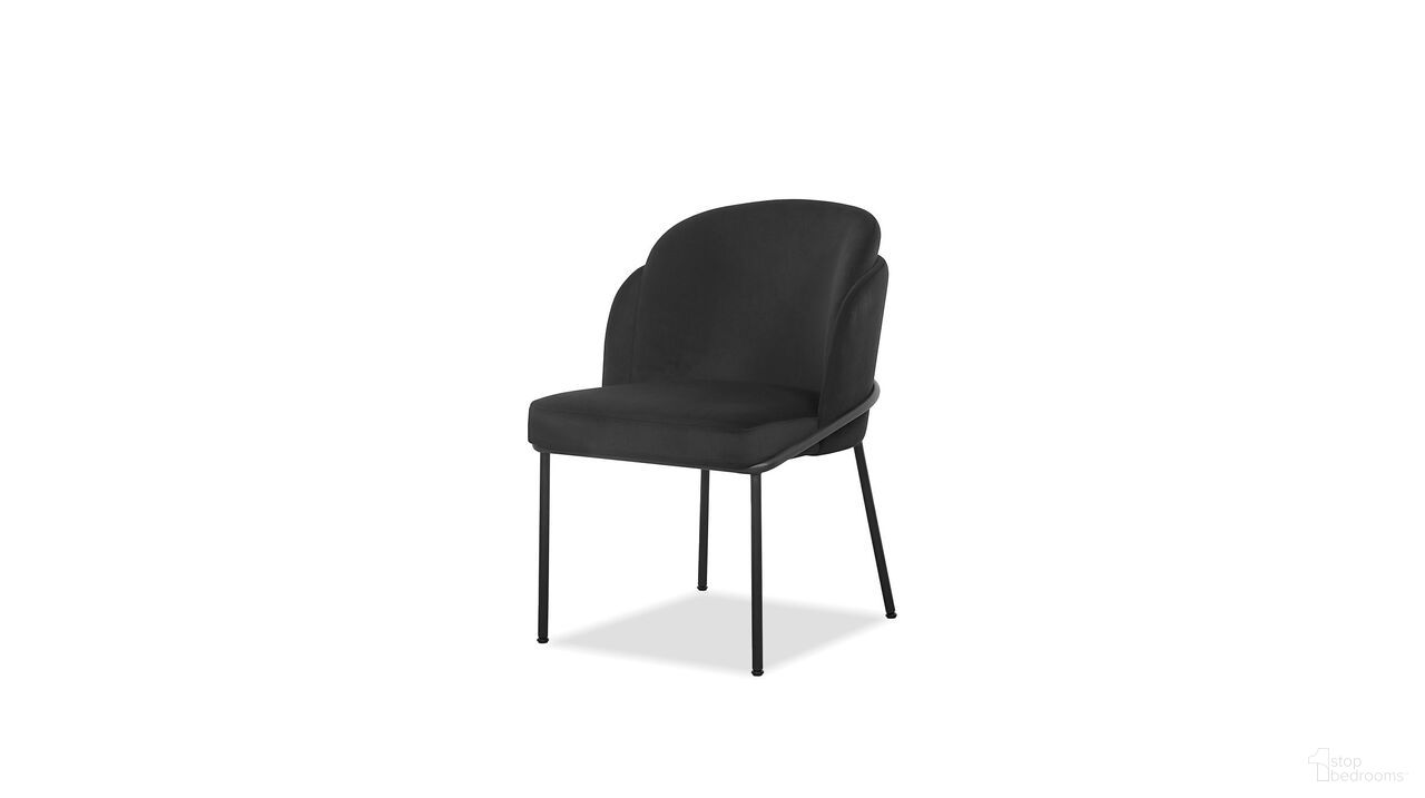 The appearance of Wallen Dining Chair Set of 2 Black Powder Coated Steel Base In Crow Black designed by Mobital in the modern / contemporary interior design. This crow black piece of furniture was selected by 1StopBedrooms from Wallen Collection to add a touch of cosiness and style into your home. Sku: DCH-WALL-CRBL-PCBLA. Material: MDF. Chair Type: Side Chair.