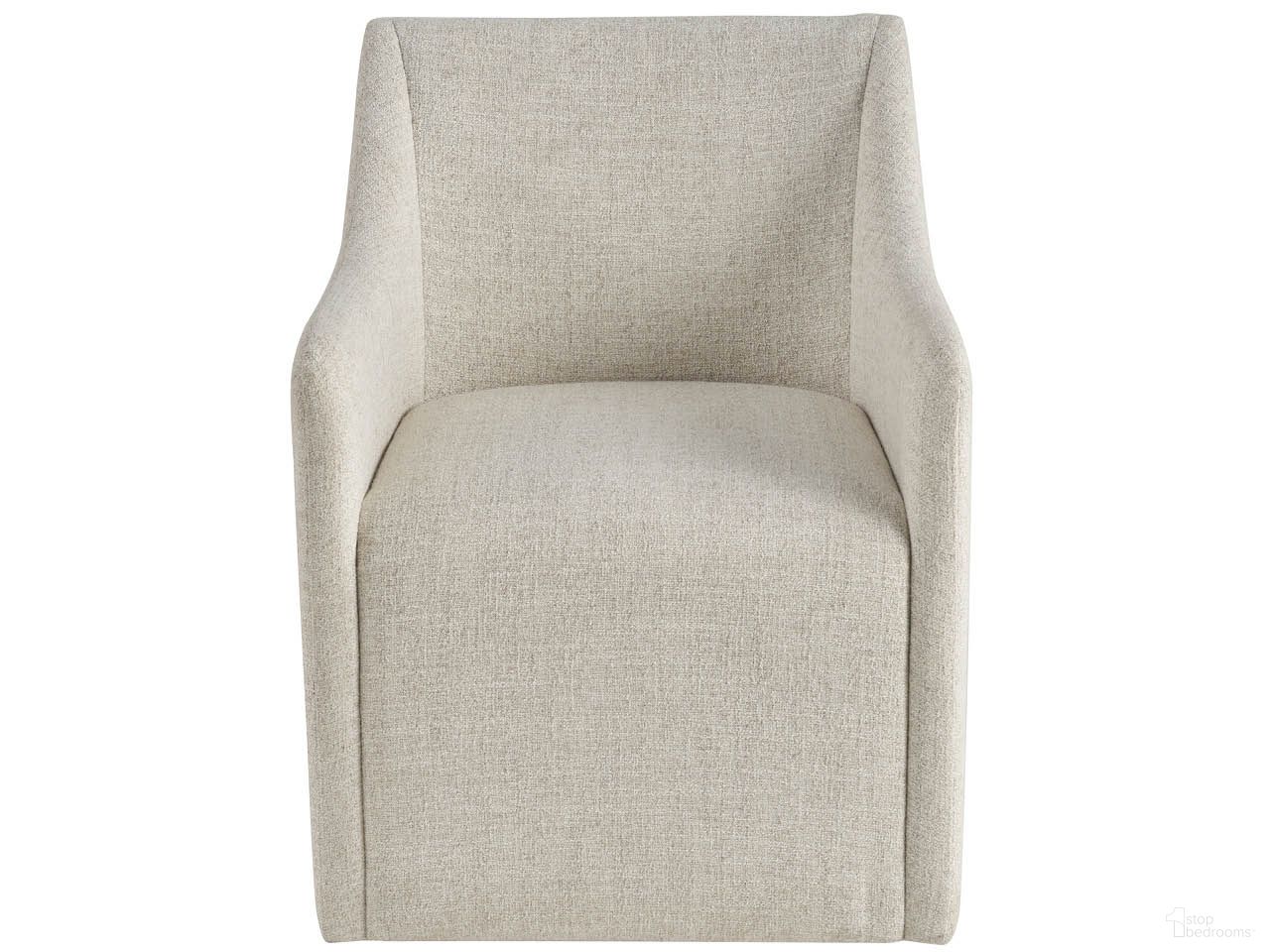 The appearance of Walsh Upholstered Dining Chair In Linen designed by Universal in the modern / contemporary interior design. This linen piece of furniture  was selected by 1StopBedrooms from Avaline Collection to add a touch of cosiness and style into your home. Sku: U428629. Material: Polyester. Chair Type: Arm Chair.