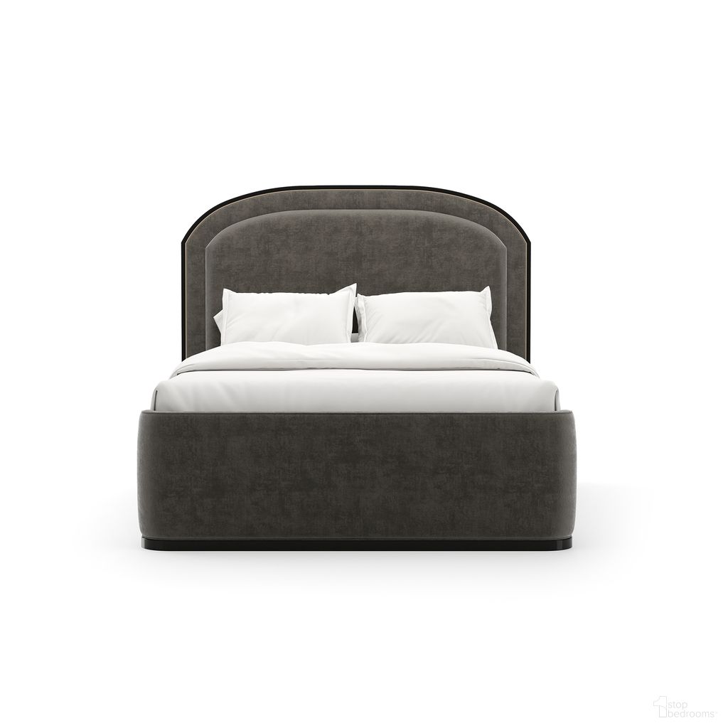 The appearance of Wanderlust Queen Upholstered Bed In Gray designed by Caracole in the modern / contemporary interior design. This gray piece of furniture was selected by 1StopBedrooms from Wanderlust Collection to add a touch of cosiness and style into your home. Sku: CLA-425V-105F;CLA-425V-105H;CLA-425V-105R. Material: Metal. Bed Size: Queen. Bed Type: Upholstered Bed.