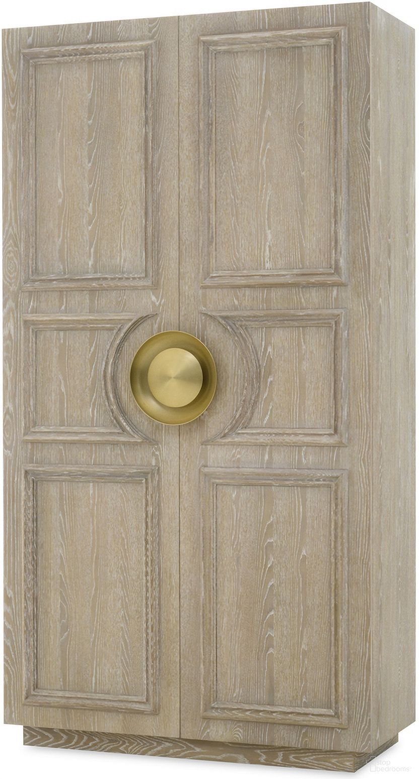 The appearance of Wardrobe In Sand designed by Century Furniture in the modern / contemporary interior design. This sand piece of furniture was selected by 1StopBedrooms from Cadence Collection to add a touch of cosiness and style into your home. Sku: CA2-726. Material: Solid Oak.