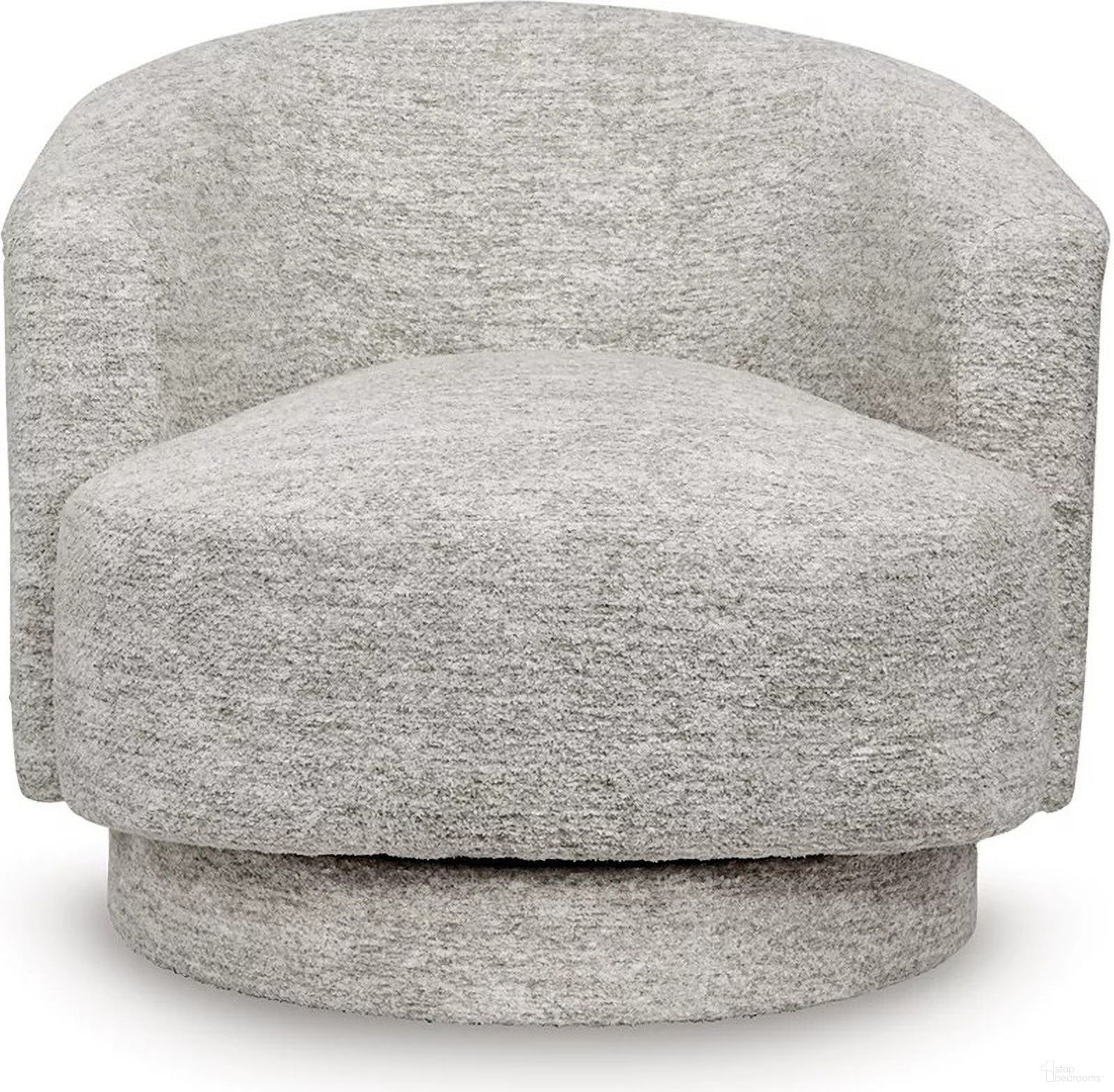 The appearance of Wardsor Swivel Chair In Stone designed by Signature Design by Ashley in the modern / contemporary interior design. This stone piece of furniture was selected by 1StopBedrooms from Wardsor Collection to add a touch of cosiness and style into your home. Sku: A3000731. Material: Fabric.