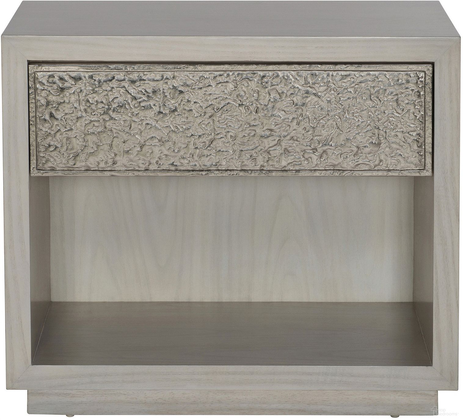 The appearance of Ware Nightstand designed by Bernhardt in the modern / contemporary interior design. This pika piece of furniture was selected by 1StopBedrooms from Ware Collection to add a touch of cosiness and style into your home. Sku: 309226. Material: Metal.