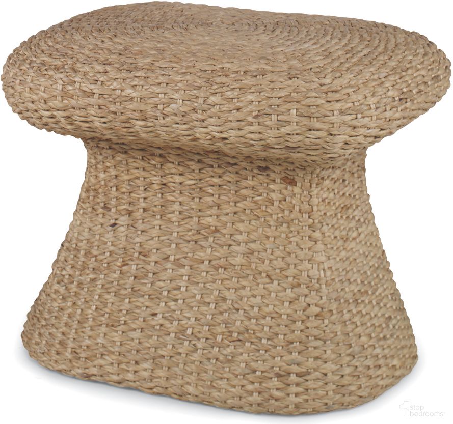 The appearance of Warren Ottoman In Tan designed by Century Furniture in the modern / contemporary interior design. This tan piece of furniture was selected by 1StopBedrooms from Carrier and Company Case Collection to add a touch of cosiness and style into your home. Sku: C7A-555. Material: Water Hyacinth.