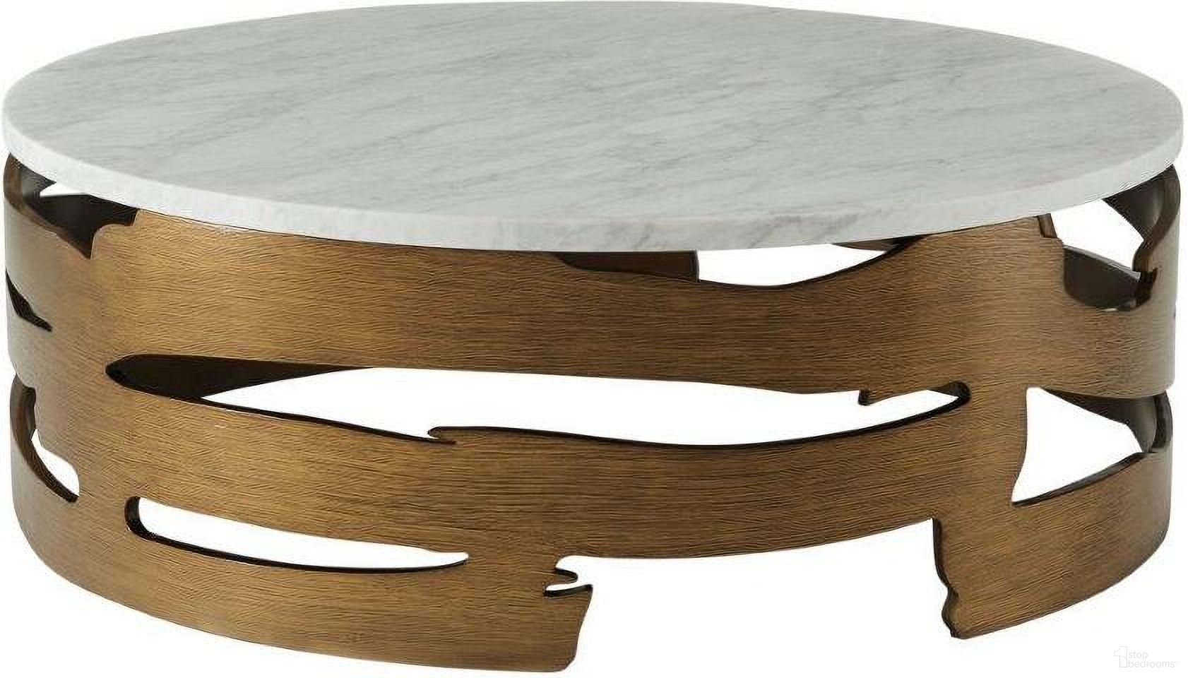 The appearance of Washi Cocktail Table designed by Theodore Alexander in the transitional interior design. This piece of furniture was selected by 1StopBedrooms from Michael Berman Collection to add a touch of cosiness and style into your home. Sku: MB51008. Material: Marble.