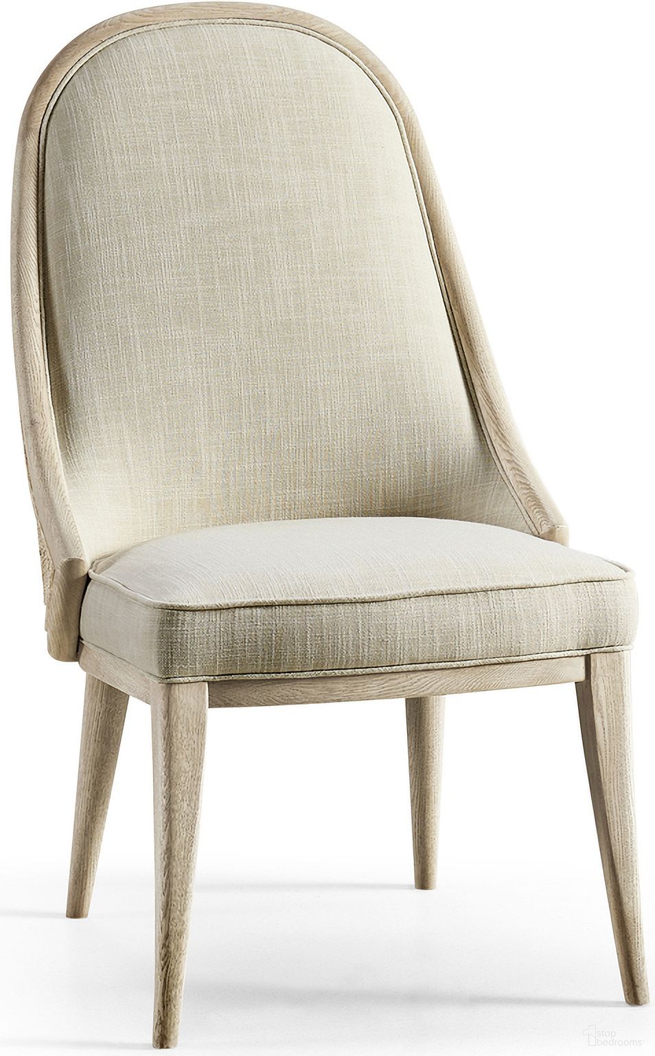 The appearance of Water Basin Dining Side Chair In Whitewash Oak designed by Jonathan Charles in the modern / contemporary interior design. This white wash piece of furniture was selected by 1StopBedrooms from Water Collection to add a touch of cosiness and style into your home. Sku: 001-2-132-WWO. Material: Fabric. Chair Type: Side Chair.