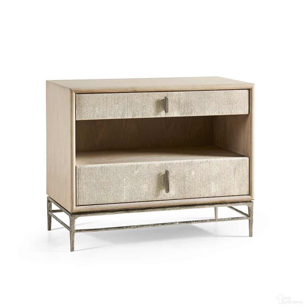 The appearance of Water Clapotis Danish Cord Nightstand In Beige designed by Jonathan Charles in the modern / contemporary interior design. This beige piece of furniture was selected by 1StopBedrooms from Water Collection to add a touch of cosiness and style into your home. Sku: 001-1-802-CRD. Material: Wood.
