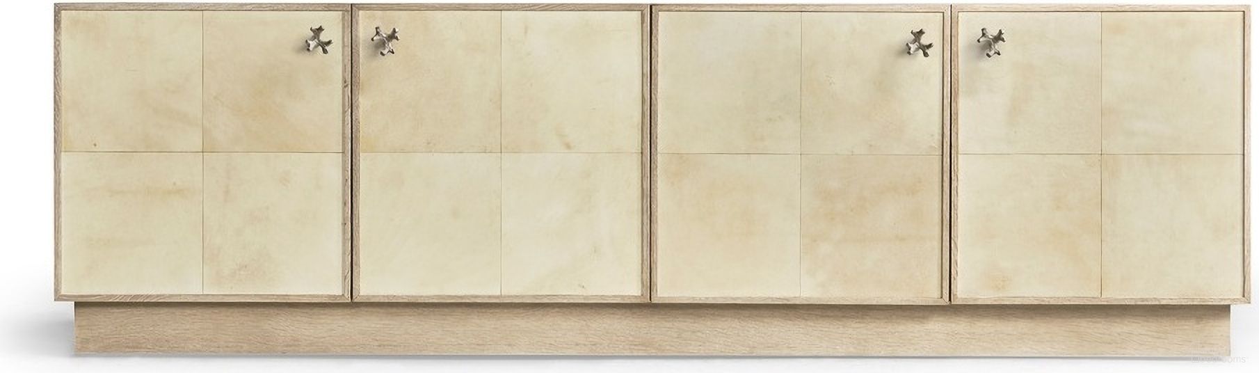 The appearance of Water Hydra Entertainment Console In Parchment Oak designed by Jonathan Charles in the modern / contemporary interior design. This parchment oak piece of furniture was selected by 1StopBedrooms from Water Collection to add a touch of cosiness and style into your home. Sku: 001-3-AT0-PMO. Material: Oak.