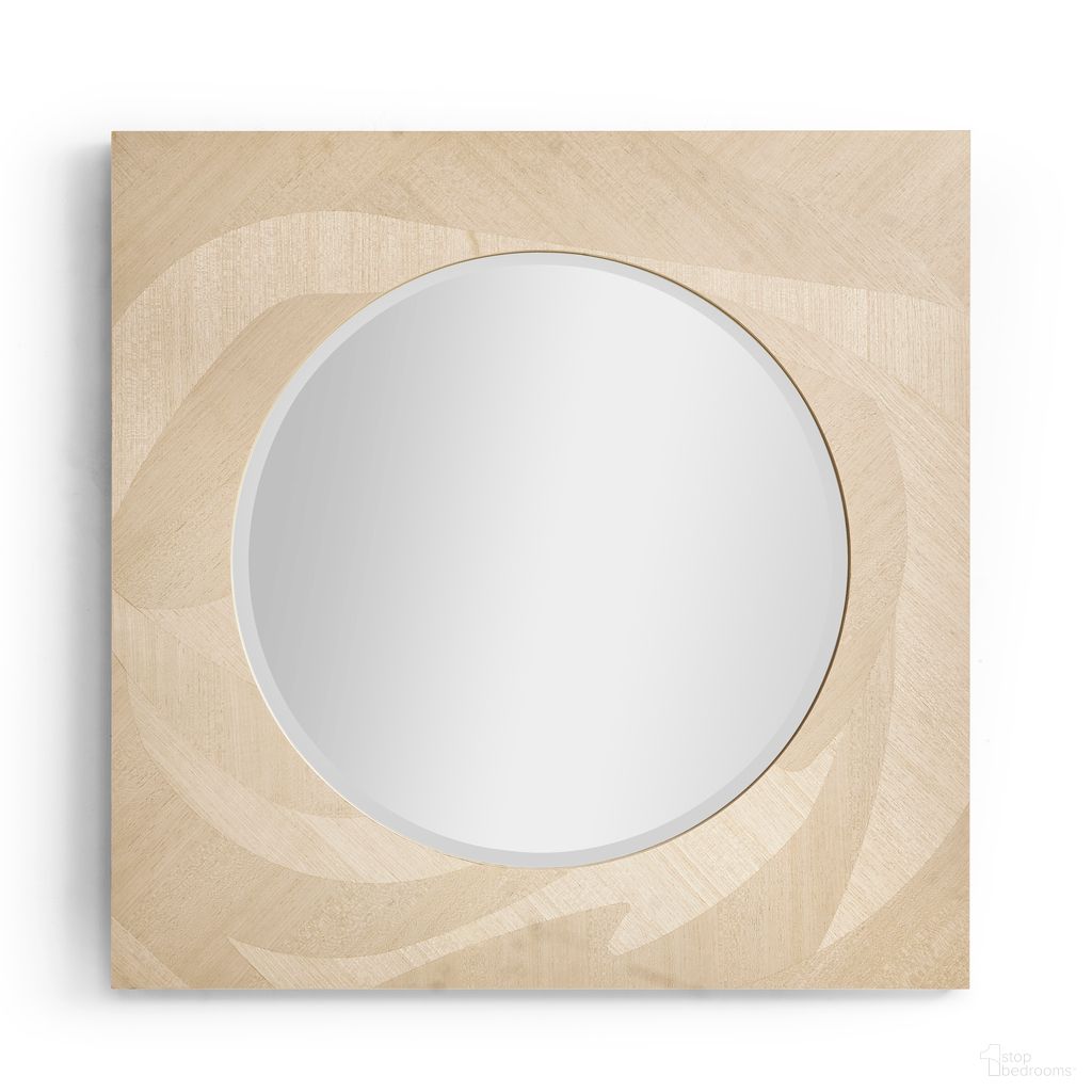 The appearance of Water Tidepool Square Mirror In Natural Dyed Koto designed by Jonathan Charles in the modern / contemporary interior design. This natural dyed koto piece of furniture was selected by 1StopBedrooms from Water Collection to add a touch of cosiness and style into your home. Sku: 001-1-600-NLS. Material: Veneer.