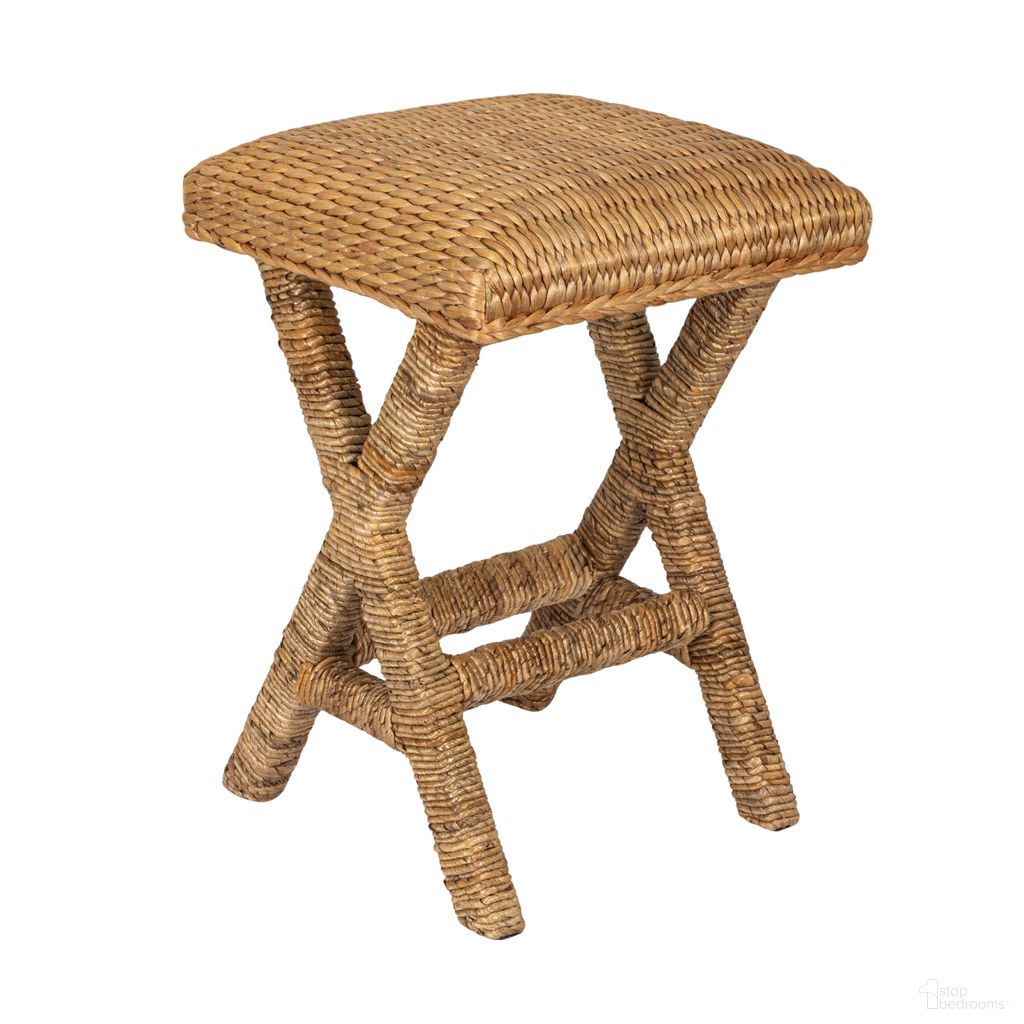 The appearance of Watersound Woven Water Hyacinth and Wood Counter Stool In Natural designed by Rowena Interiors in the coastal interior design. This natural piece of furniture was selected by 1StopBedrooms from Watersound Collection to add a touch of cosiness and style into your home. Sku: EC1790. Material: Water Hyacinth.