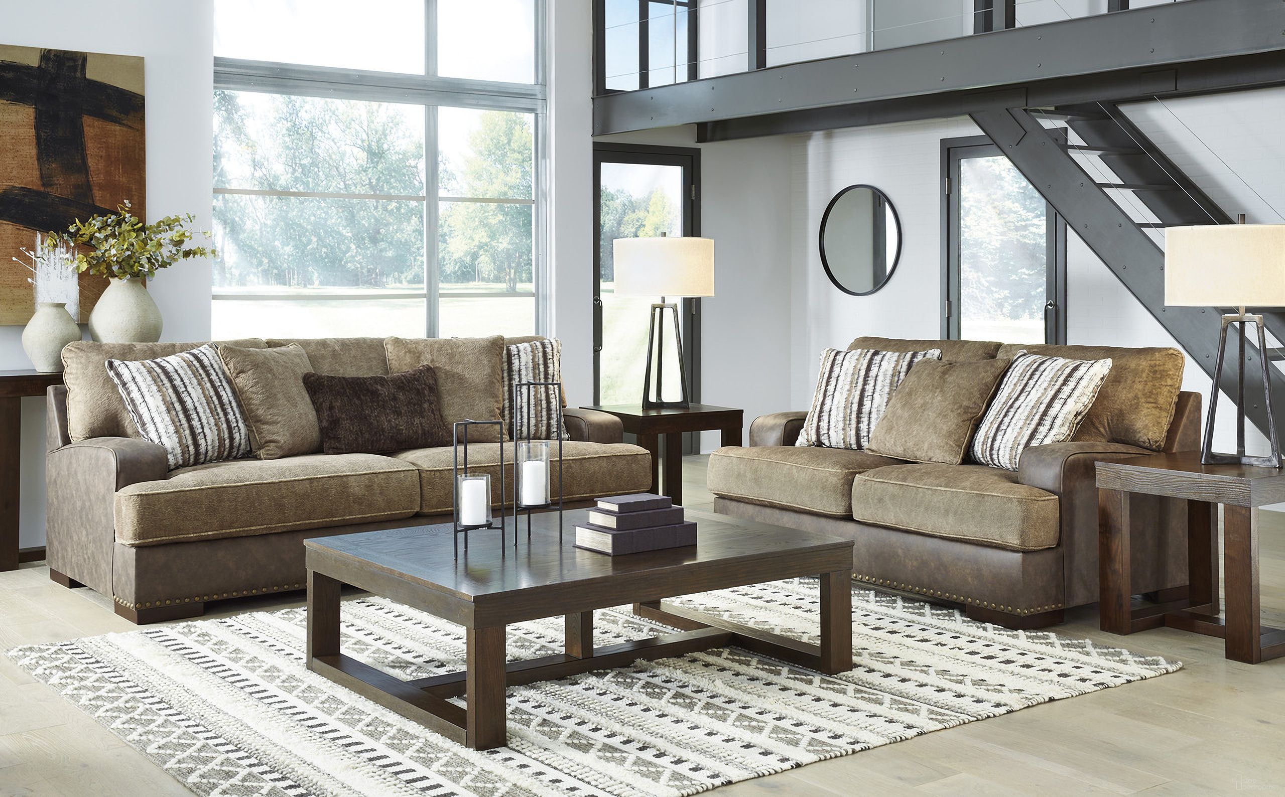 The appearance of Watson Occasional Table Set designed by Signature Design by Ashley in the modern / contemporary interior design. This dark brown piece of furniture was selected by 1StopBedrooms from Watson Collection to add a touch of cosiness and style into your home. Sku: T481-1;T481-2. Material: Wood.