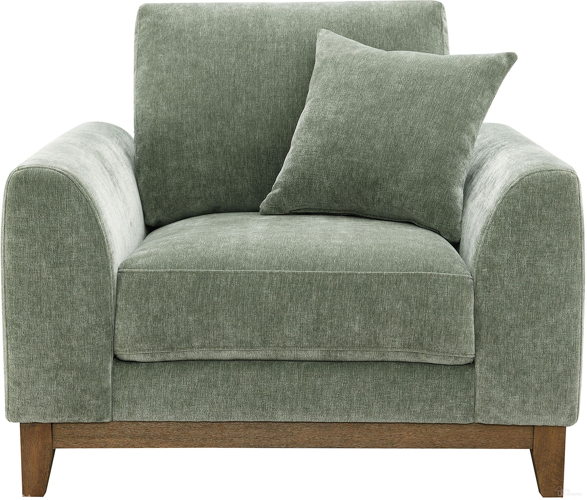 The appearance of Watton Chair In Olive Green designed by Furniture of America in the modern / contemporary interior design. This olive green piece of furniture was selected by 1StopBedrooms from Watton Collection to add a touch of cosiness and style into your home. Sku: FM64008GR-CH. Material: Chenille.