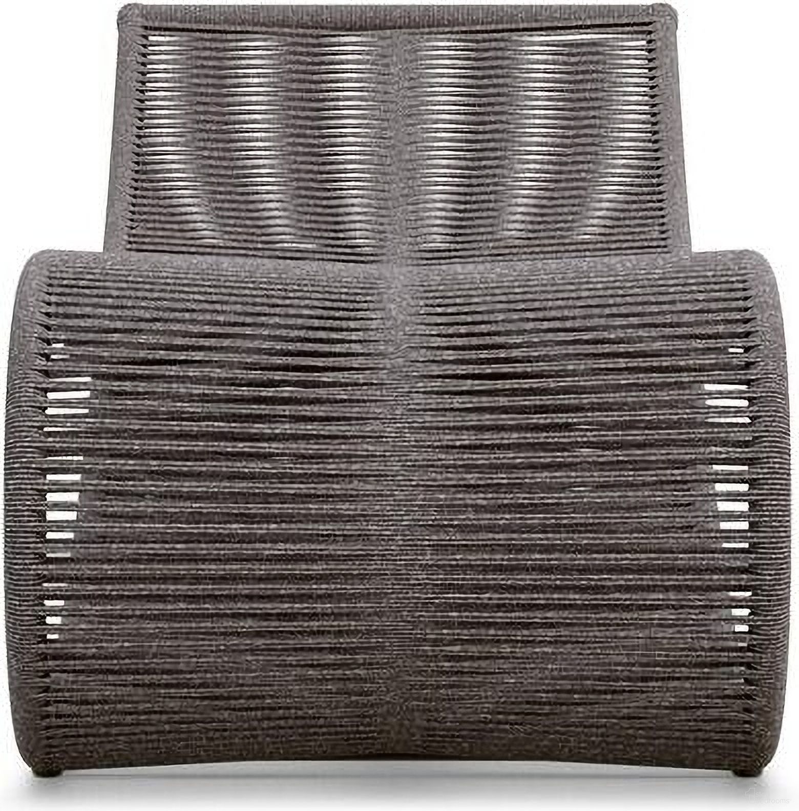 Wave Chaise Lounge In Morel
