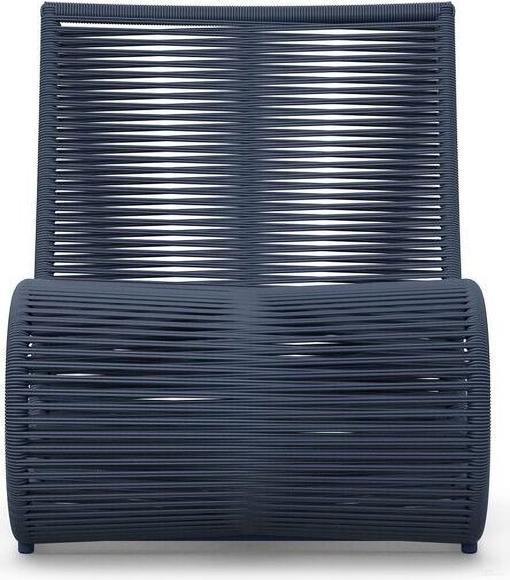 Wave Club Chair Set of 2 In Midnight Blue