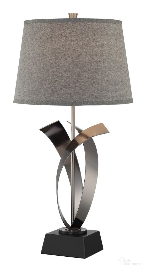 Wayde Table Lamp In Gunmetal