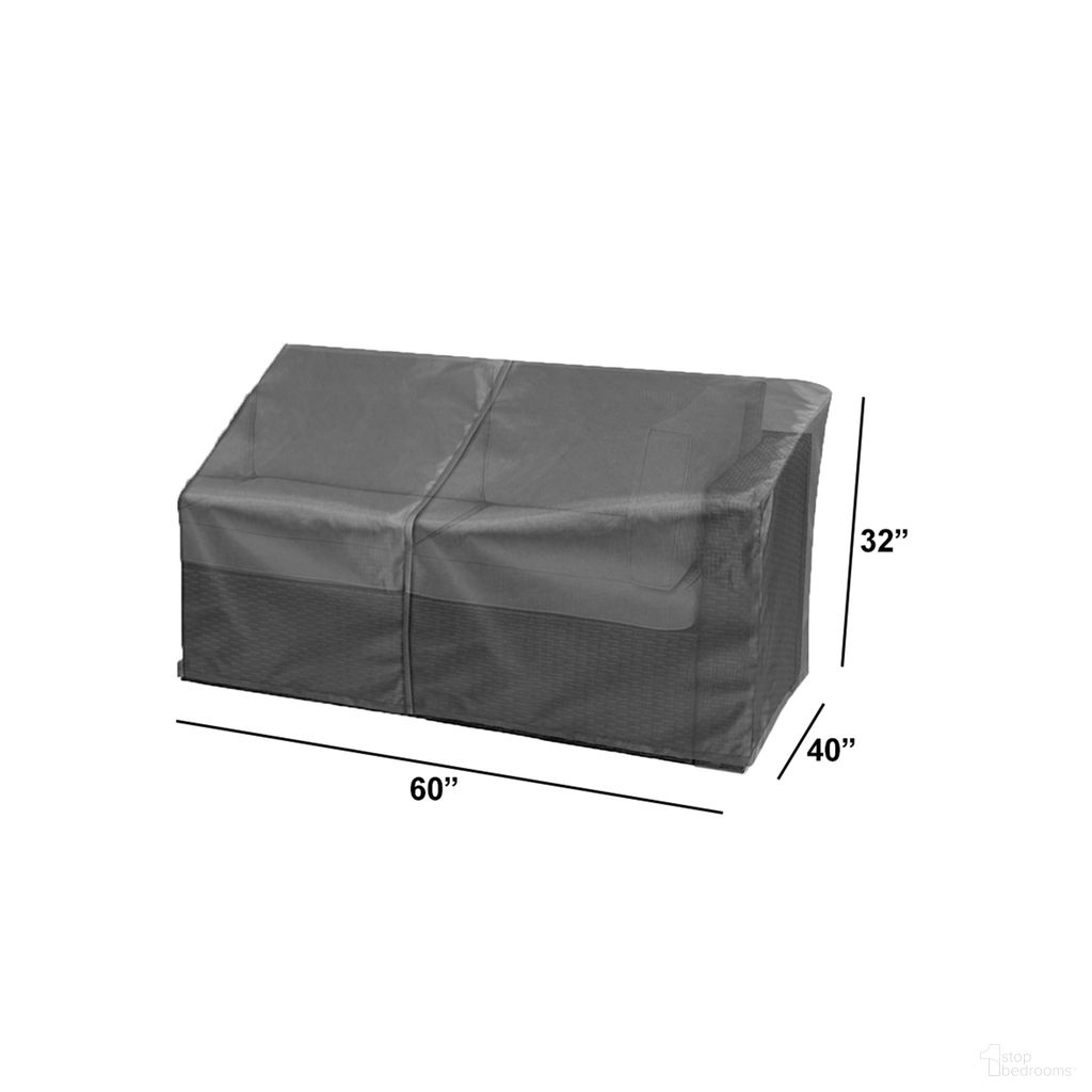 WeatherX Cover For Right Arm Loveseat Section In Gray