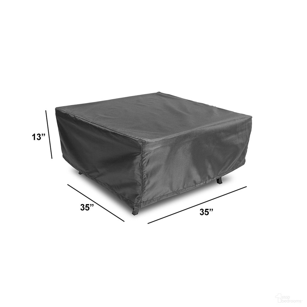 WeatherX Cover For Square Coffee Table In Gray