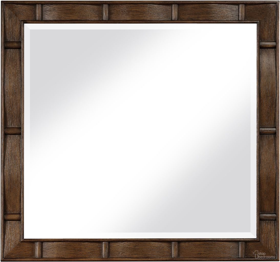 The appearance of Weave Mirror In Brown designed by Meridian in the modern / contemporary interior design. This brown piece of furniture was selected by 1StopBedrooms from Weave Collection to add a touch of cosiness and style into your home. Sku: 317Brown-M. Material: Oak Veneer.