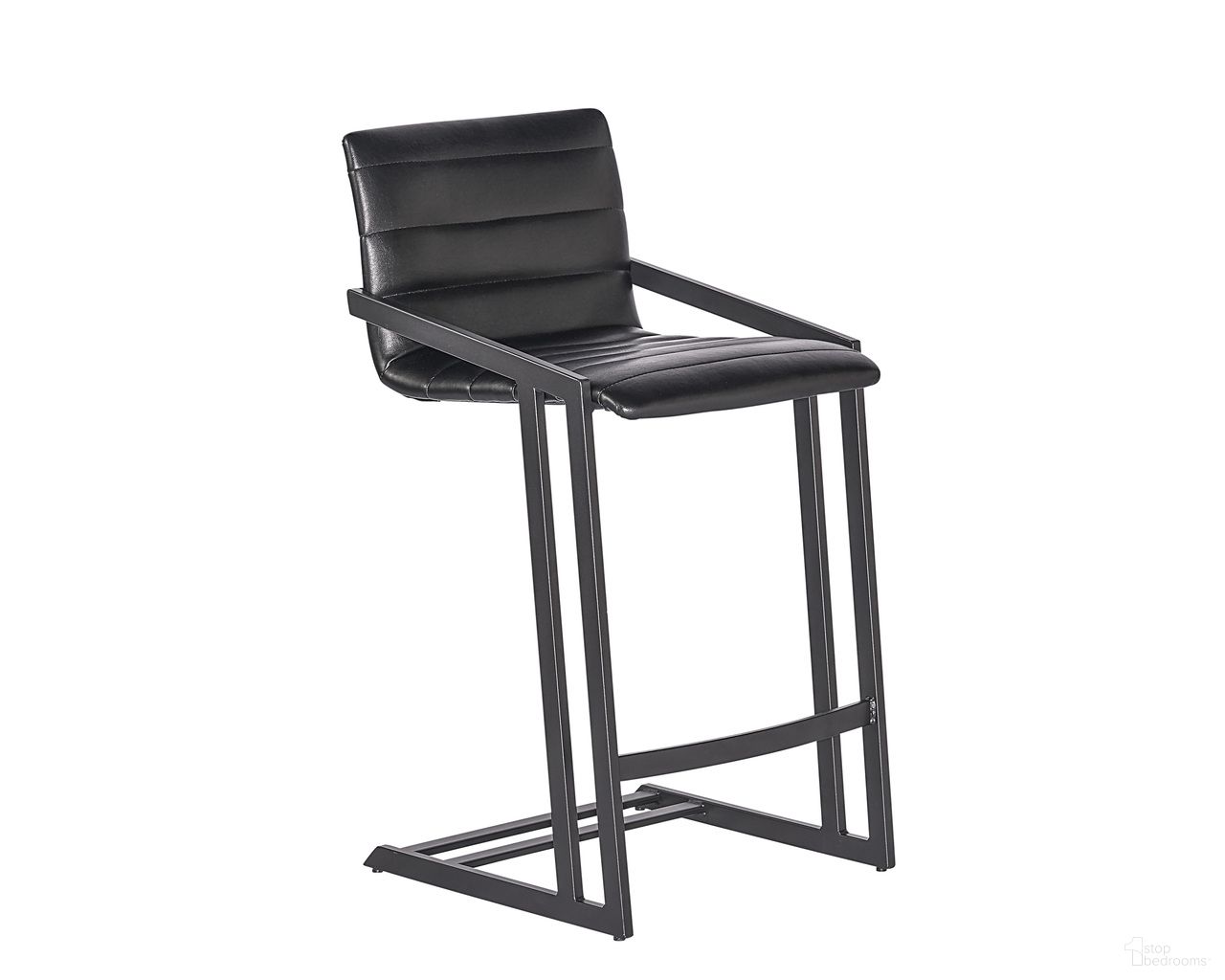 Webber Counter Stool Set of 2 In Cantina Black