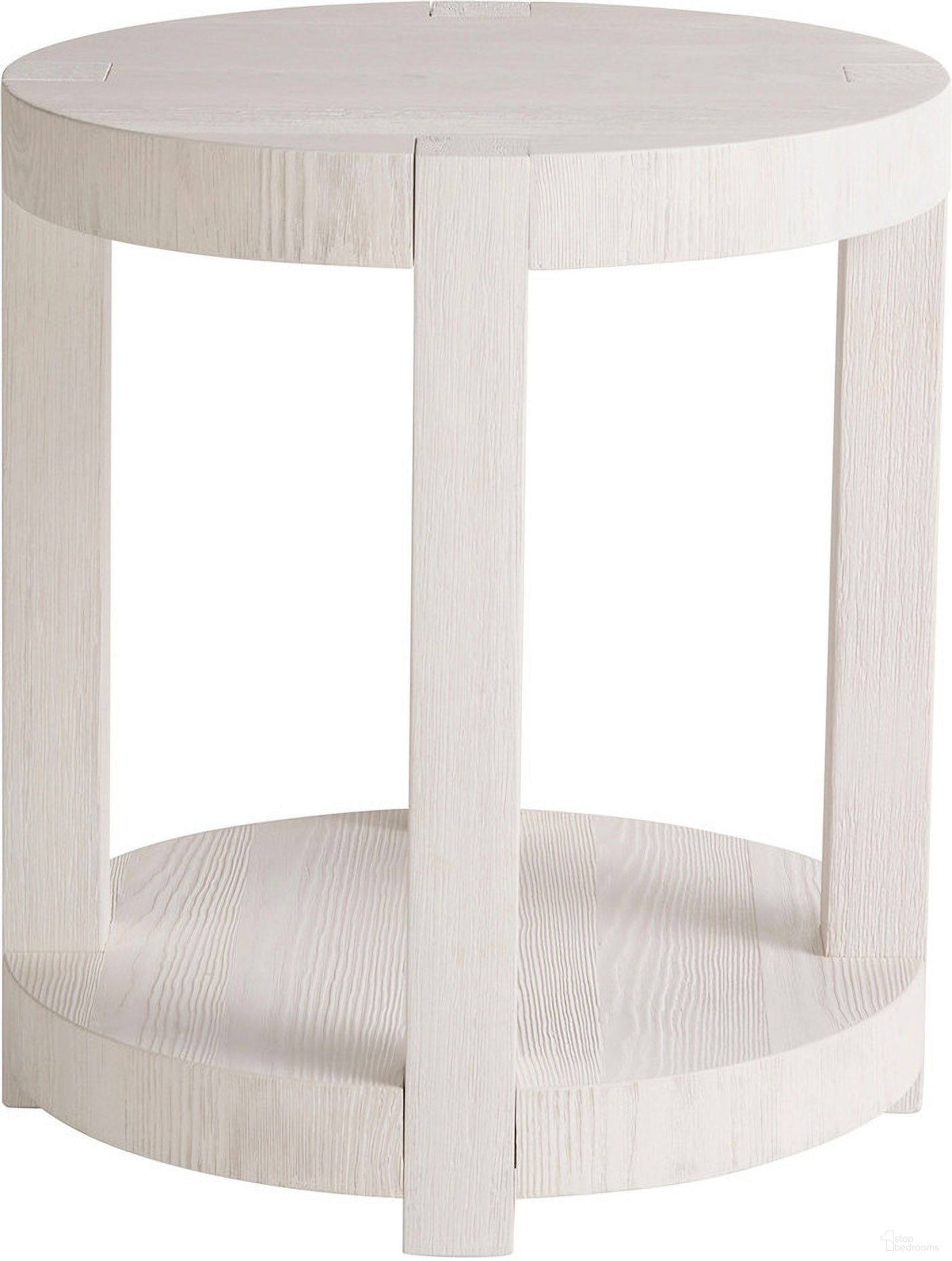 The appearance of Weekender Hermosa End Table In White Sand designed by Universal in the modern / contemporary interior design. This white sand piece of furniture was selected by 1StopBedrooms from Weekender Collection to add a touch of cosiness and style into your home. Sku: U330A827. Material: Wood.