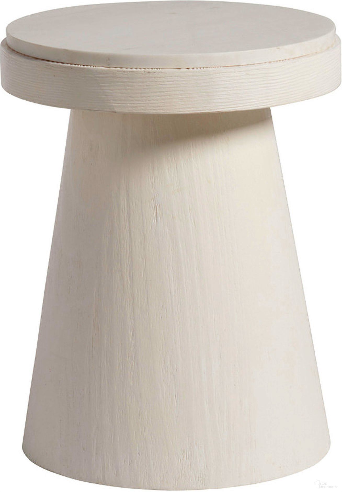 The appearance of Weekender Madeira Accent Table In White Sand designed by Universal in the modern / contemporary interior design. This white sand piece of furniture  was selected by 1StopBedrooms from Weekender Collection to add a touch of cosiness and style into your home. Sku: U330A812. Material: Wood.