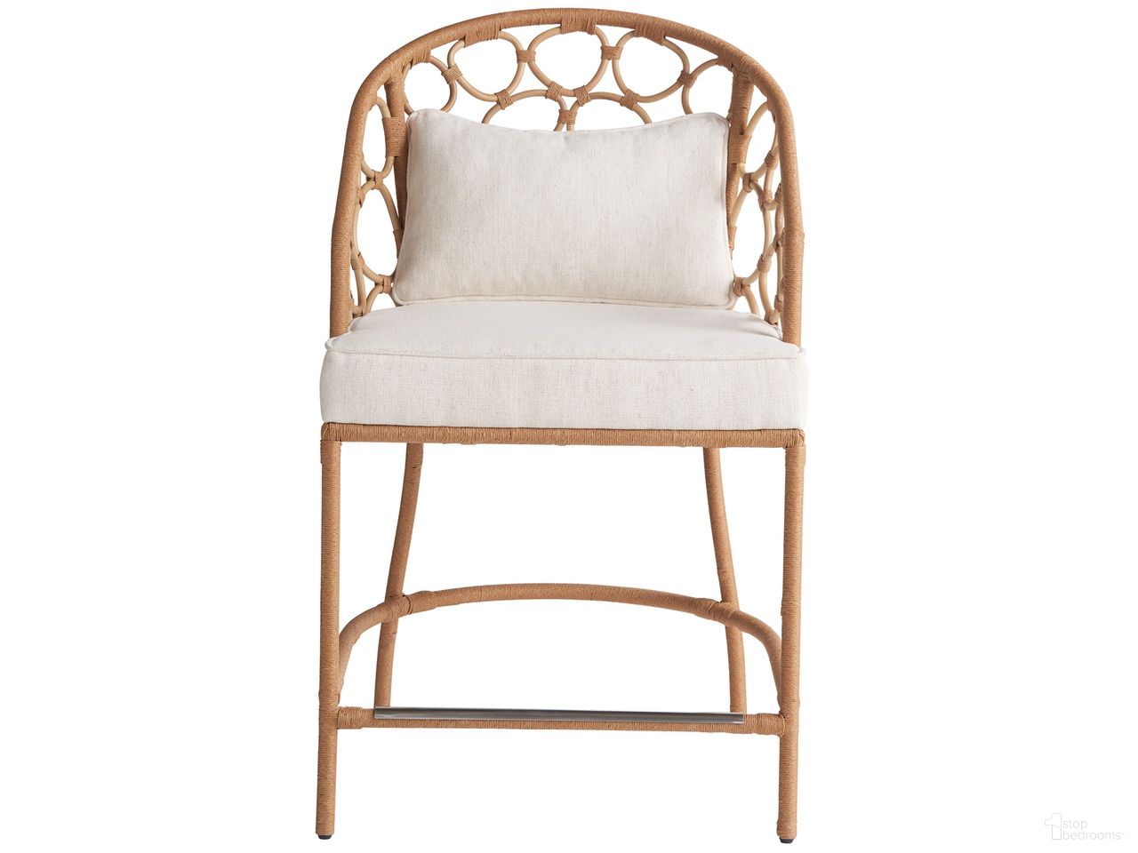 The appearance of Weekender Pebble Counter Chair In Natural designed by Universal in the modern / contemporary interior design. This natural piece of furniture was selected by 1StopBedrooms from Weekender Collection to add a touch of cosiness and style into your home. Sku: U330602. Material: Metal.