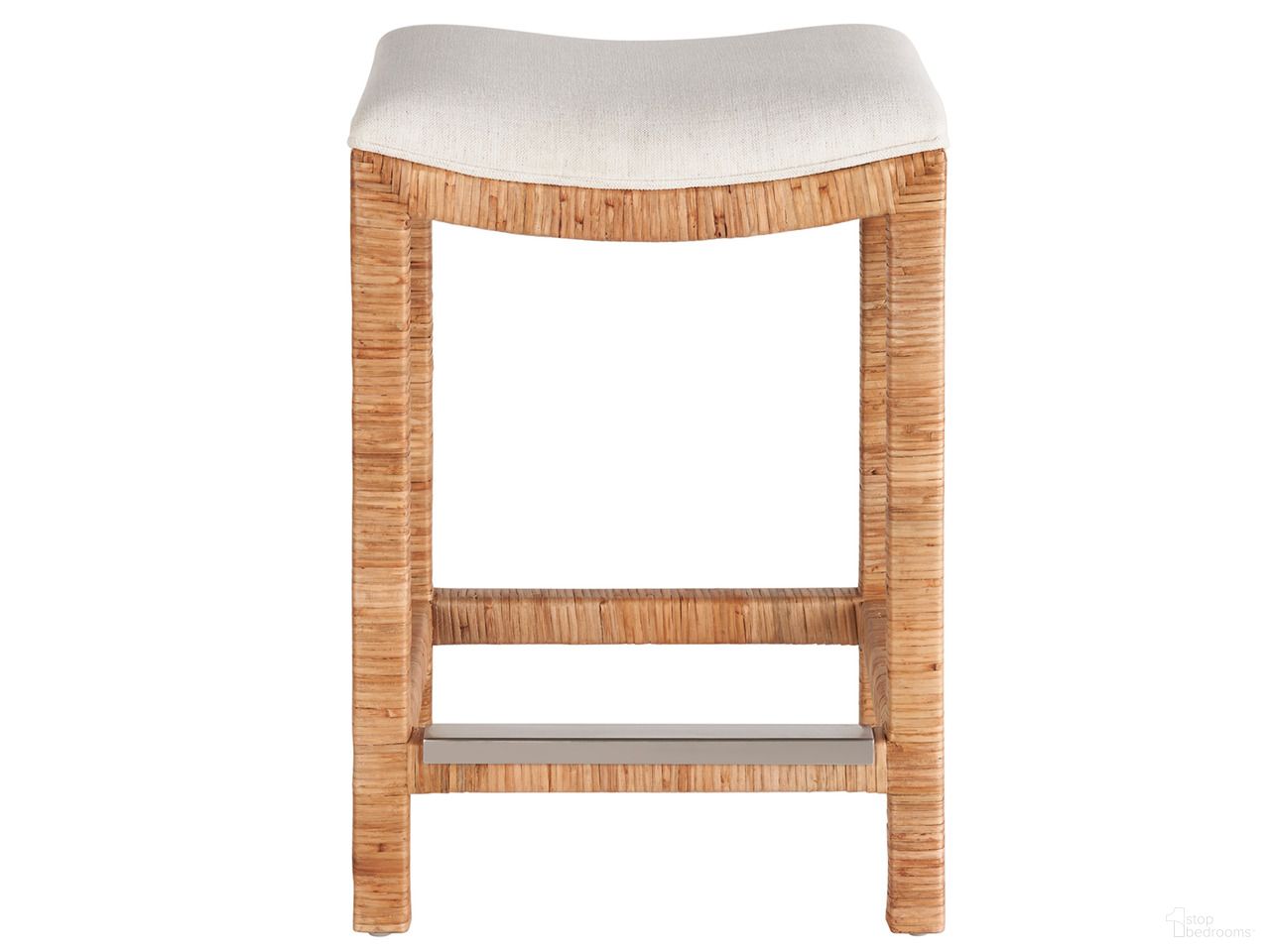 The appearance of Weekender Sandbar Console Stool In Natural designed by Universal in the modern / contemporary interior design. This natural piece of furniture was selected by 1StopBedrooms from Weekender Collection to add a touch of cosiness and style into your home. Sku: U330803-S. Material: Fabric.