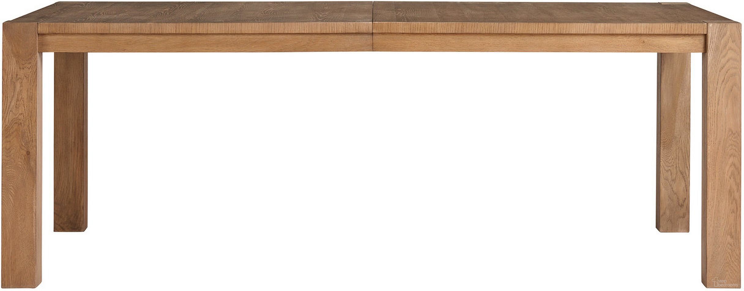 The appearance of Weekender Dining Table In Sand Dune designed by Universal in the modern / contemporary interior design. This sand dune piece of furniture  was selected by 1StopBedrooms from Weekender Collection to add a touch of cosiness and style into your home. Sku: U330653. Table Base Style: Legs. Material: Wood. Table Top Shape: Rectangular. Size: 42" x 120".