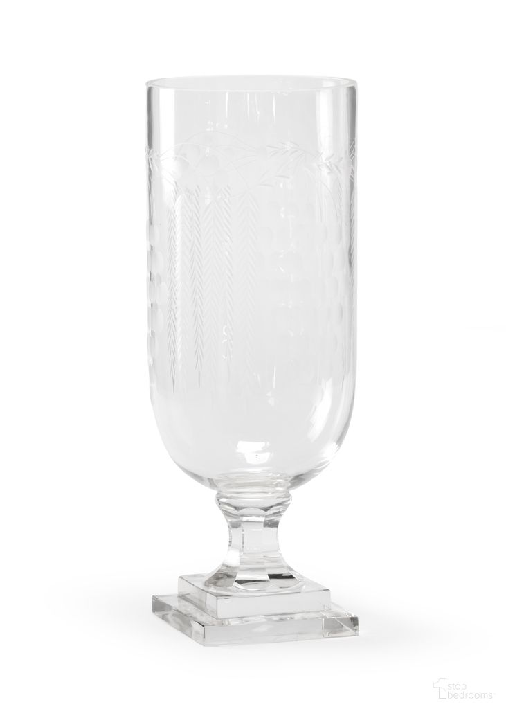 Weeping Grape Vase In Clear