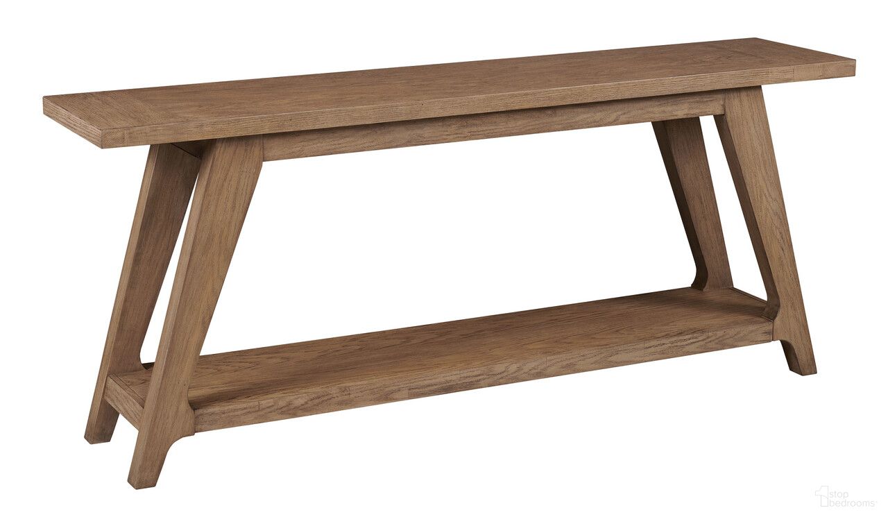 Weisman Rectangular Console Table In Nutmeg