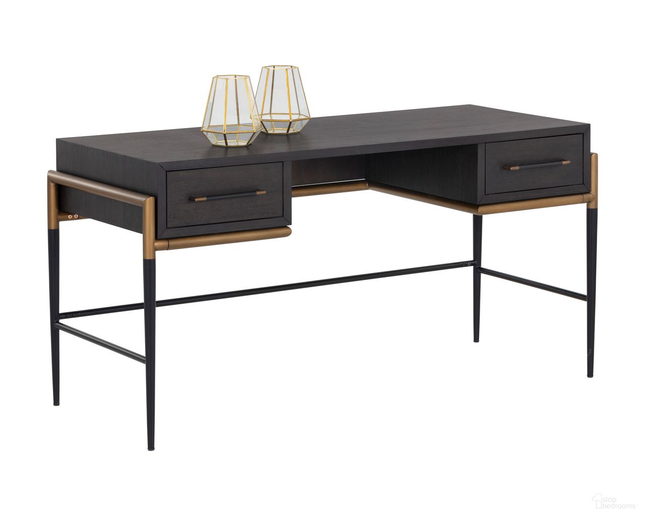 Weldrick Desk In Espresso