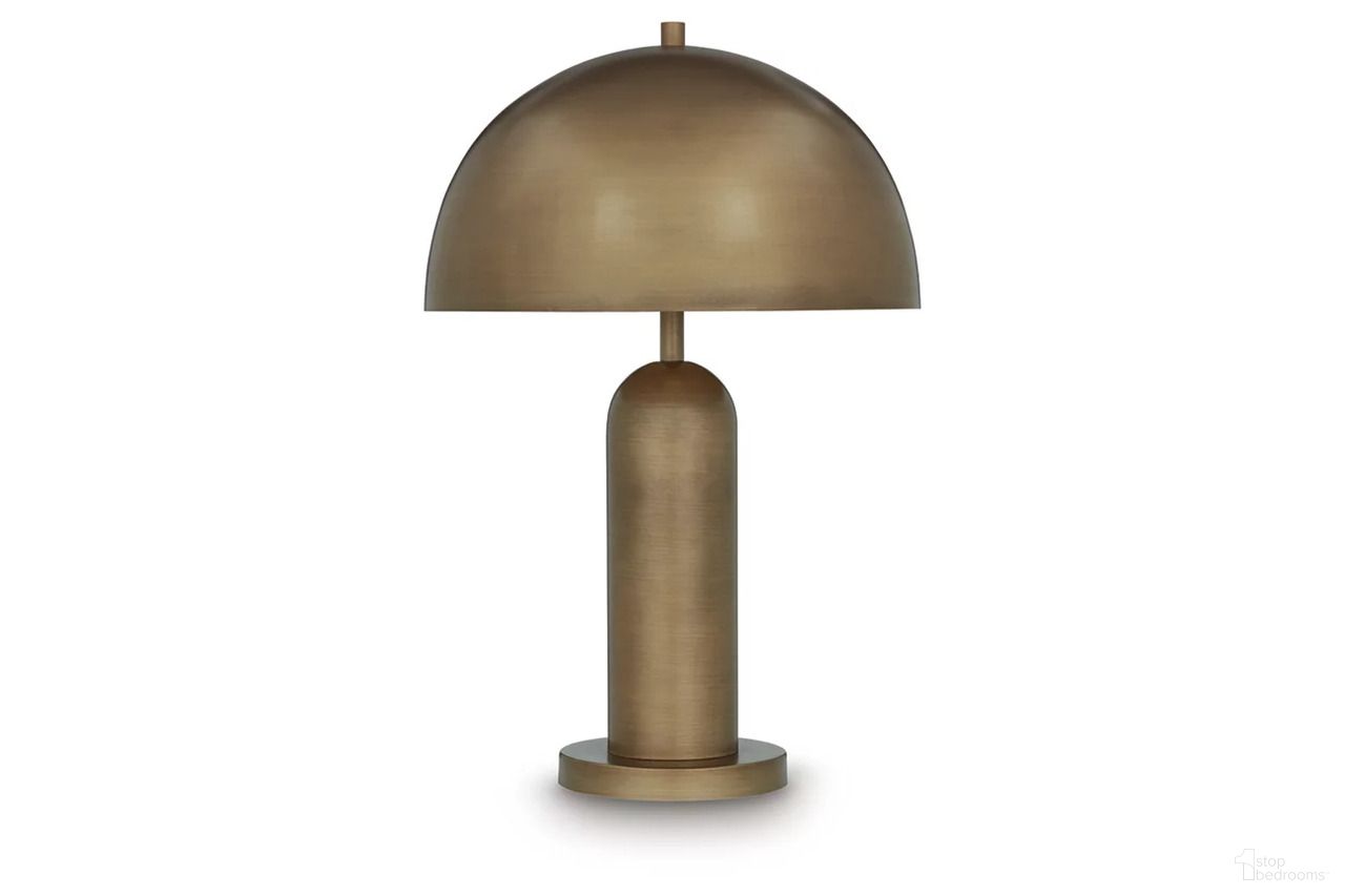 The appearance of Wendfield Metal Table Lamp In Antique Gold designed by Signature Design by Ashley in the modern / contemporary interior design. This antique gold piece of furniture was selected by 1StopBedrooms from Wendfield Collection to add a touch of cosiness and style into your home. Sku: L208514.