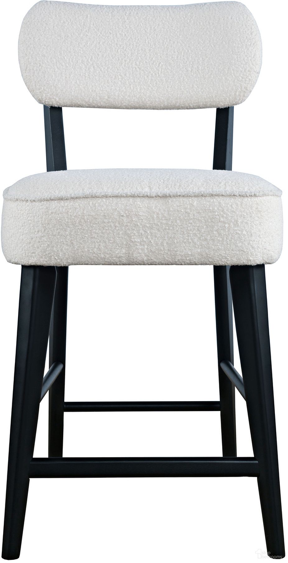 The appearance of Wes Upholstery Counter Barstool Set of 2 In Black designed by Jofran in the transitional interior design. This black piece of furniture  was selected by 1StopBedrooms from Wes Collection to add a touch of cosiness and style into your home. Sku: 2271-WESSTBLK. Material: Plywood.