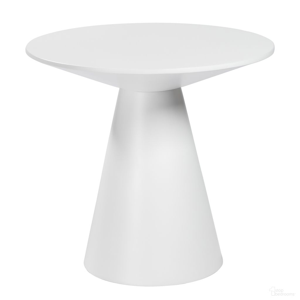 The appearance of Wesley 24 Inch Side Table In Matte White designed by Euro Style in the modern / contemporary interior design. This matte white piece of furniture  was selected by 1StopBedrooms from Wesley Collection to add a touch of cosiness and style into your home. Sku: 38886WHT-A;38886WHT-B. Material: MDF.