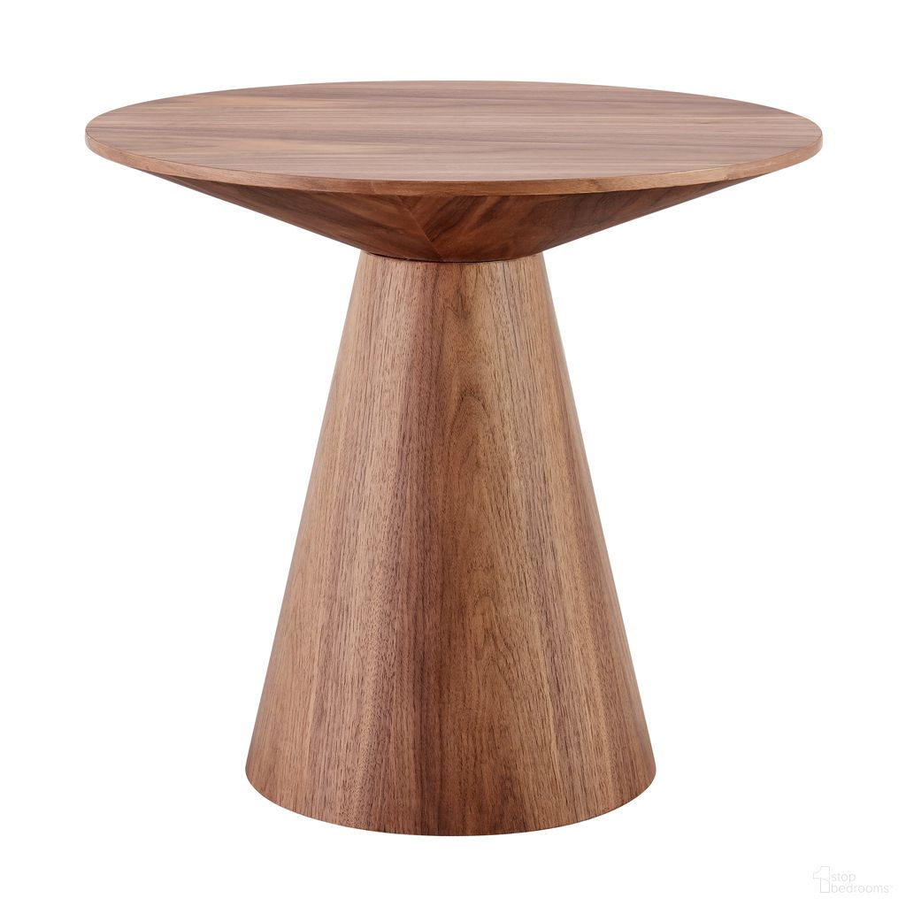 Wesley 24 Inch Side Table In Walnut