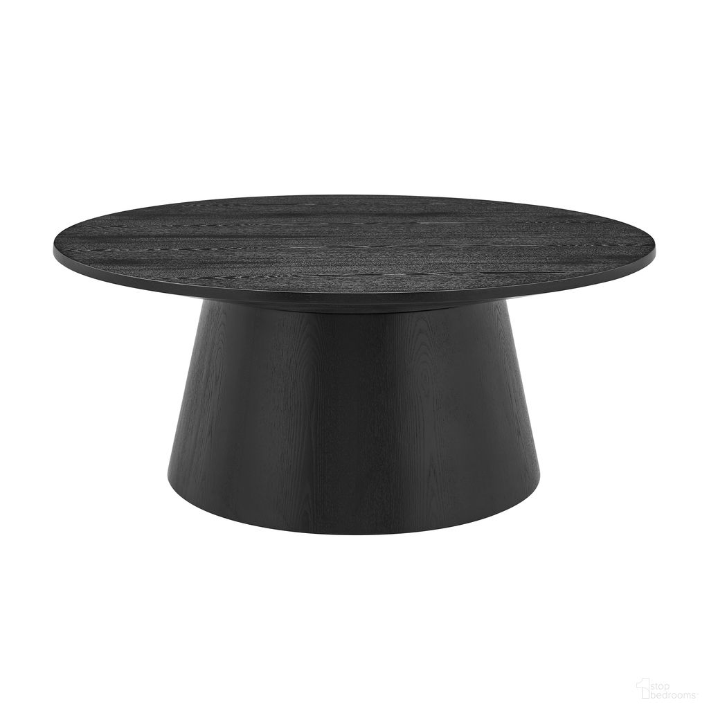 The appearance of Wesley 36 Inch Coffee Table In Matte Black designed by Euro Style in the modern / contemporary interior design. This matte black piece of furniture  was selected by 1StopBedrooms from Wesley Collection to add a touch of cosiness and style into your home. Sku: 39013BLK-A;39013BLK-B. Material: MDF.