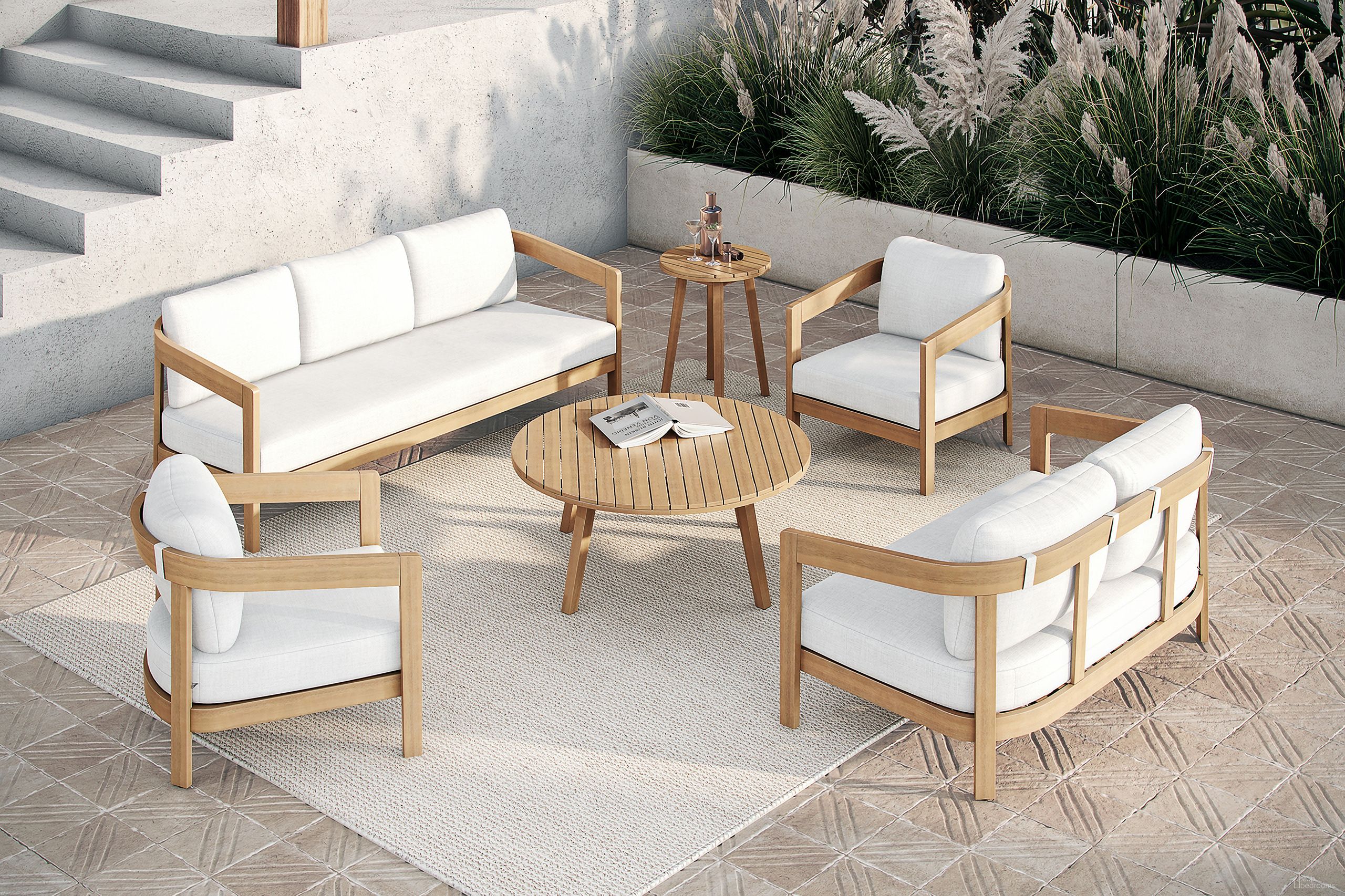 The appearance of Wesley Wood Occasional Table Set In Brown and Natural designed by New Classic in the modern / contemporary interior design. This brown and natural piece of furniture was selected by 1StopBedrooms from Wesley Collection to add a touch of cosiness and style into your home. Sku: G5511-CT;G5511-ET. Material: Wood.