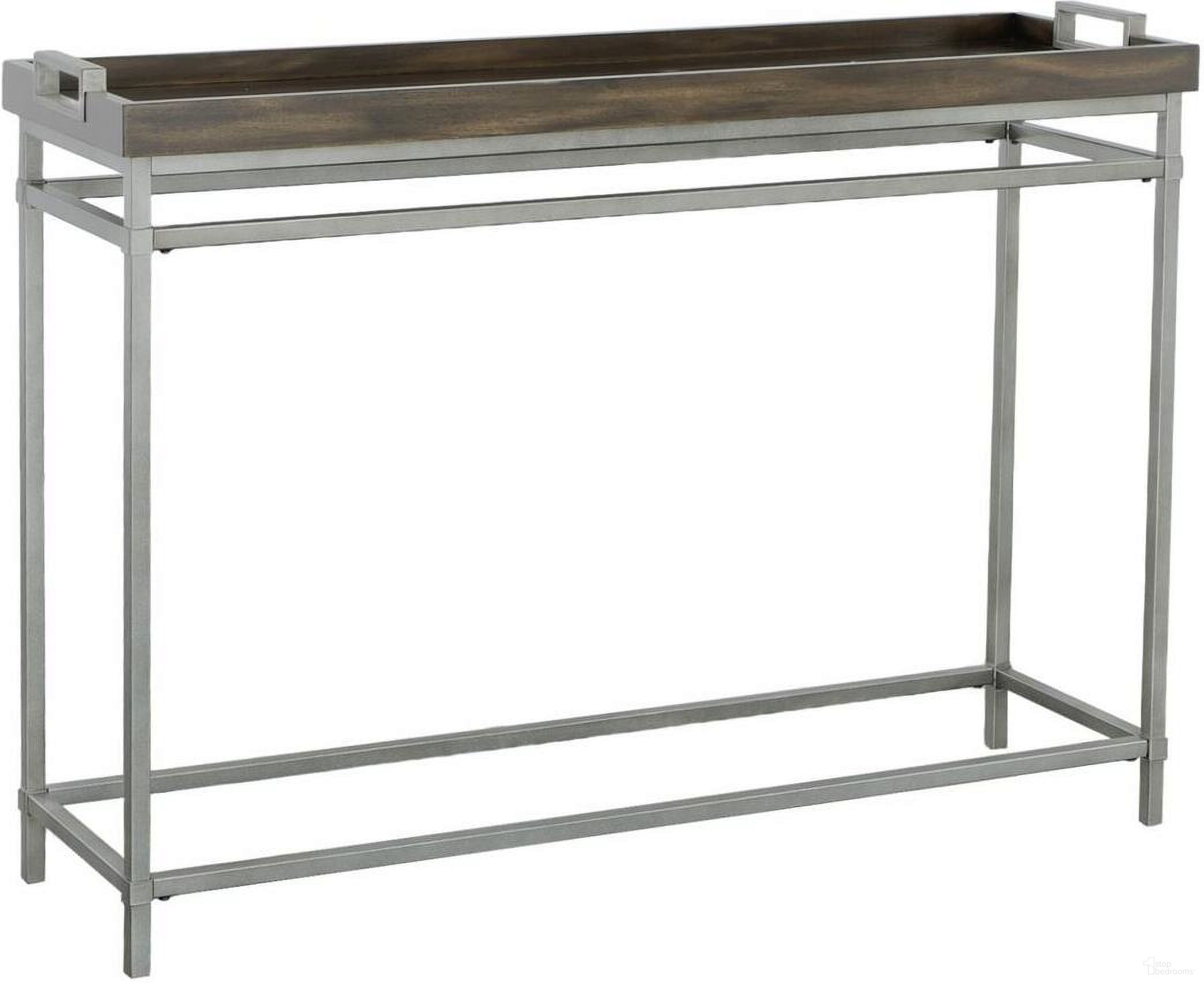 The appearance of West Camden Console Table In Tahitian Pearl designed by Fairfield Chair in the modern / contemporary interior design. This tahitian pearl piece of furniture was selected by 1StopBedrooms from West Camden Collection to add a touch of cosiness and style into your home. Sku: 8096-HT. Material: Walnut.