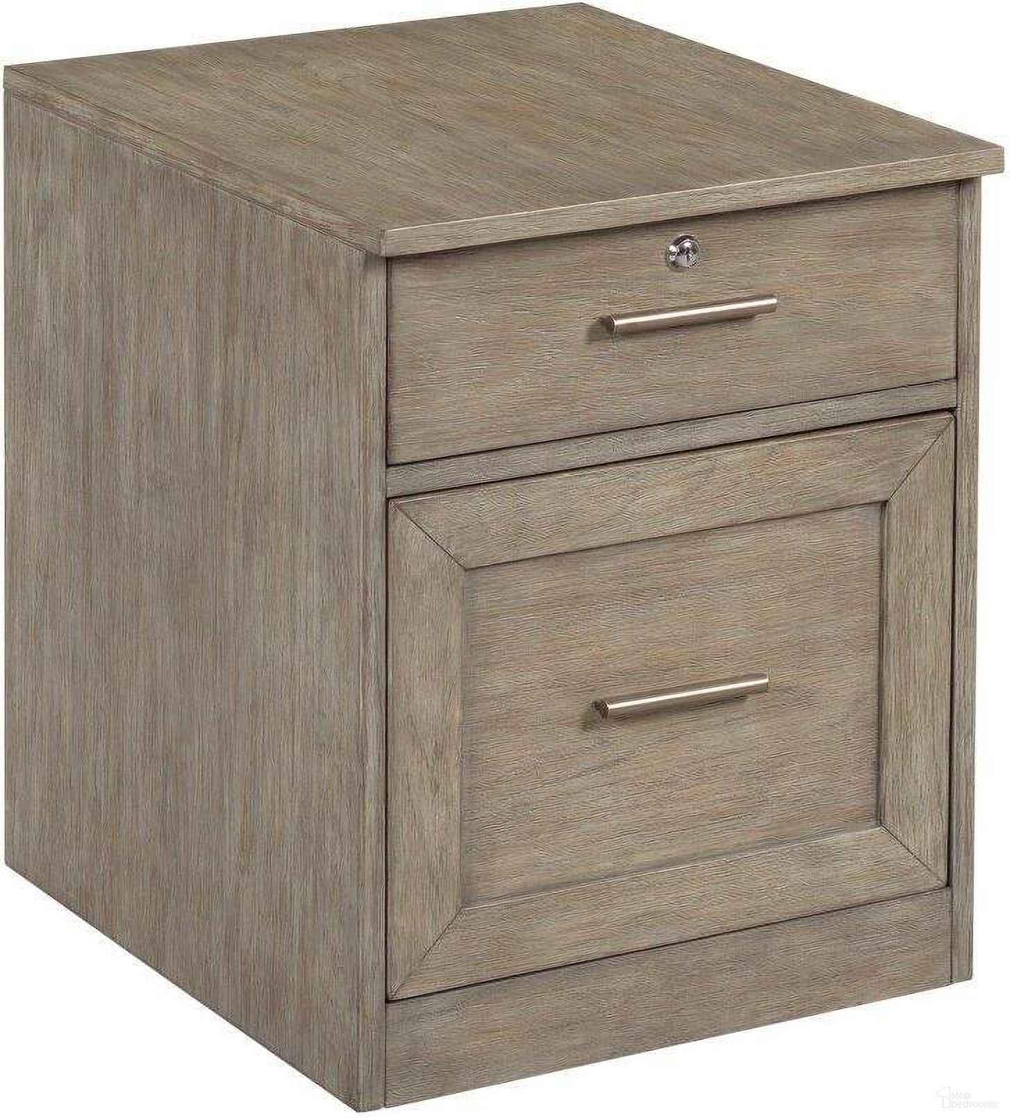 The appearance of West End Mobile File Cabinet designed by Hammary in the transitional interior design. This light stain piece of furniture was selected by 1StopBedrooms from West End Collection to add a touch of cosiness and style into your home. Sku: 042-945. Material: Wood.