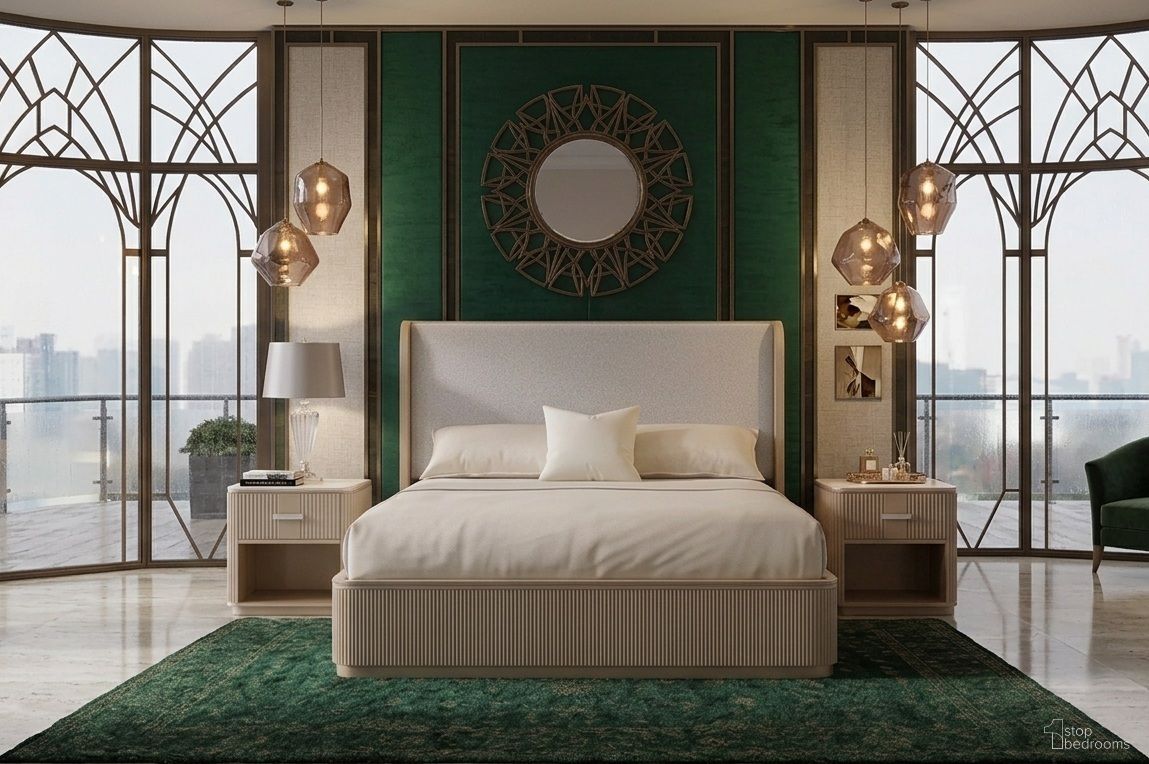 West Kensington Bedroom Set In Sea Salt Caramel
