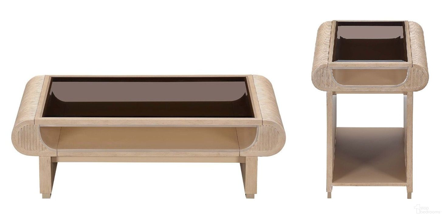 West Kensington Occasional Table Set In Sea Salt Caramel