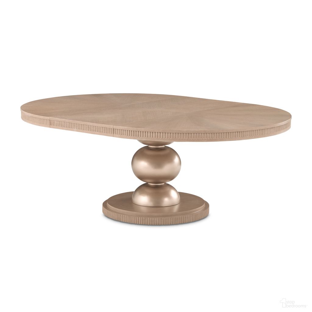 West Kensington Oval Dining Table In Sea Salt Caramel
