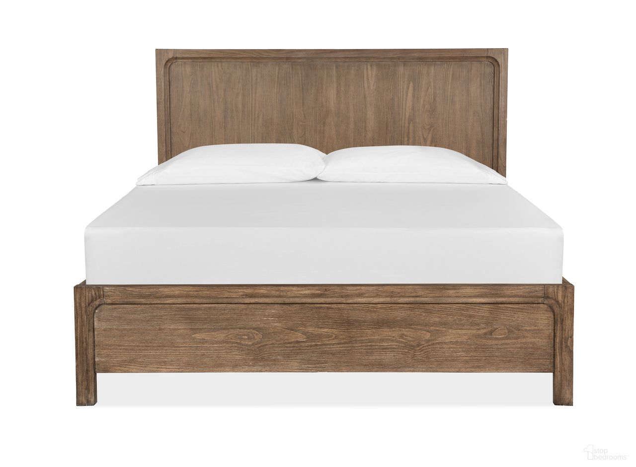 The appearance of Westbourne King Panel Bed In Dark Umber designed by Magnussen in the transitional interior design. This dark umber piece of furniture was selected by 1StopBedrooms from Westbourne Collection to add a touch of cosiness and style into your home. Sku: B5888-64H;B5888-64F;B5888-54R. Bed Type: Panel Bed. Bed Size: King. Material: Pine.
