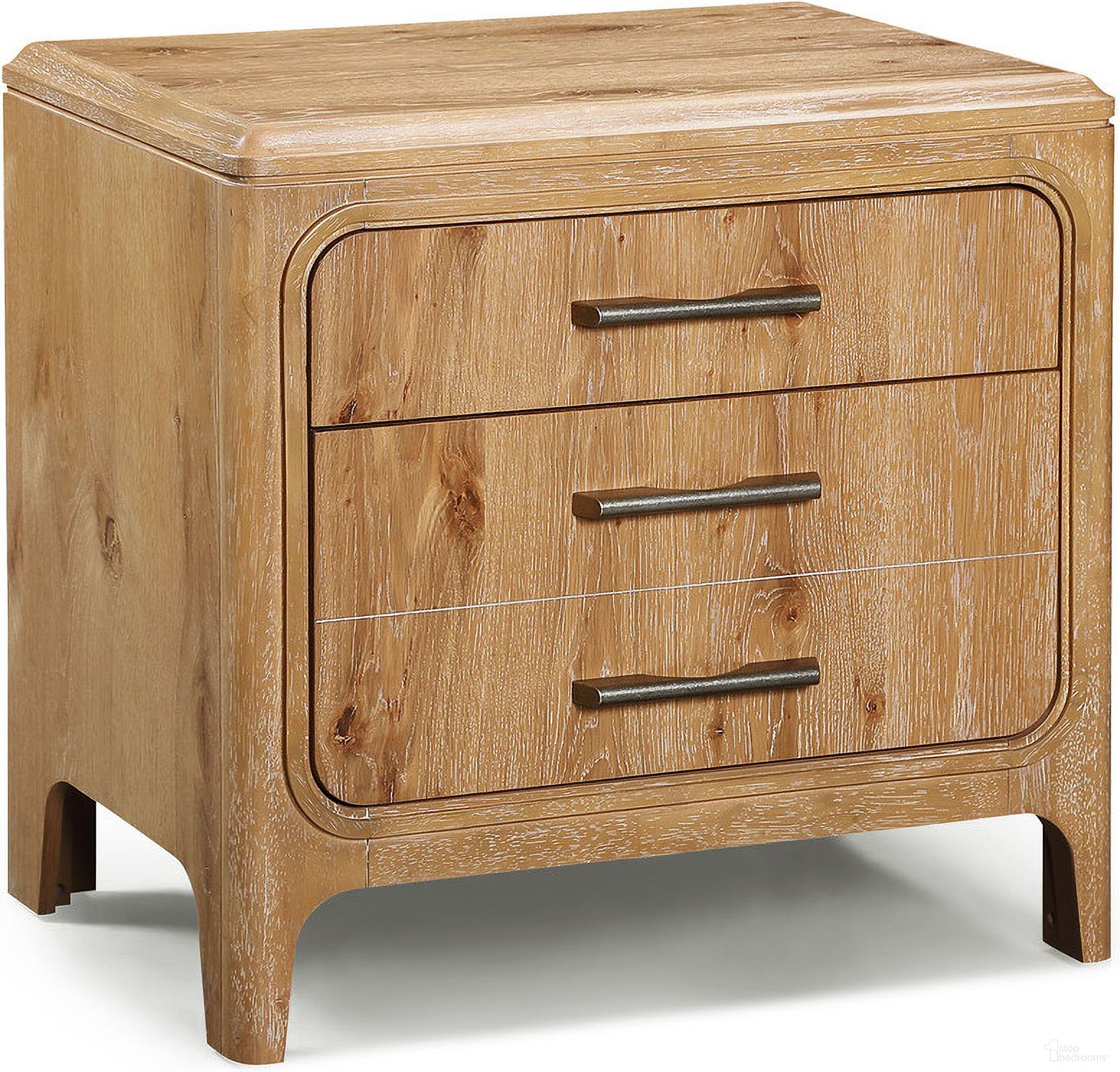 The appearance of Westcott Night Stand In Cerused Natural designed by Crown Mark in the transitional interior design. This cerused natural piece of furniture was selected by 1StopBedrooms from Westcott Collection to add a touch of cosiness and style into your home. Sku: B1500-2. Material: MDF.