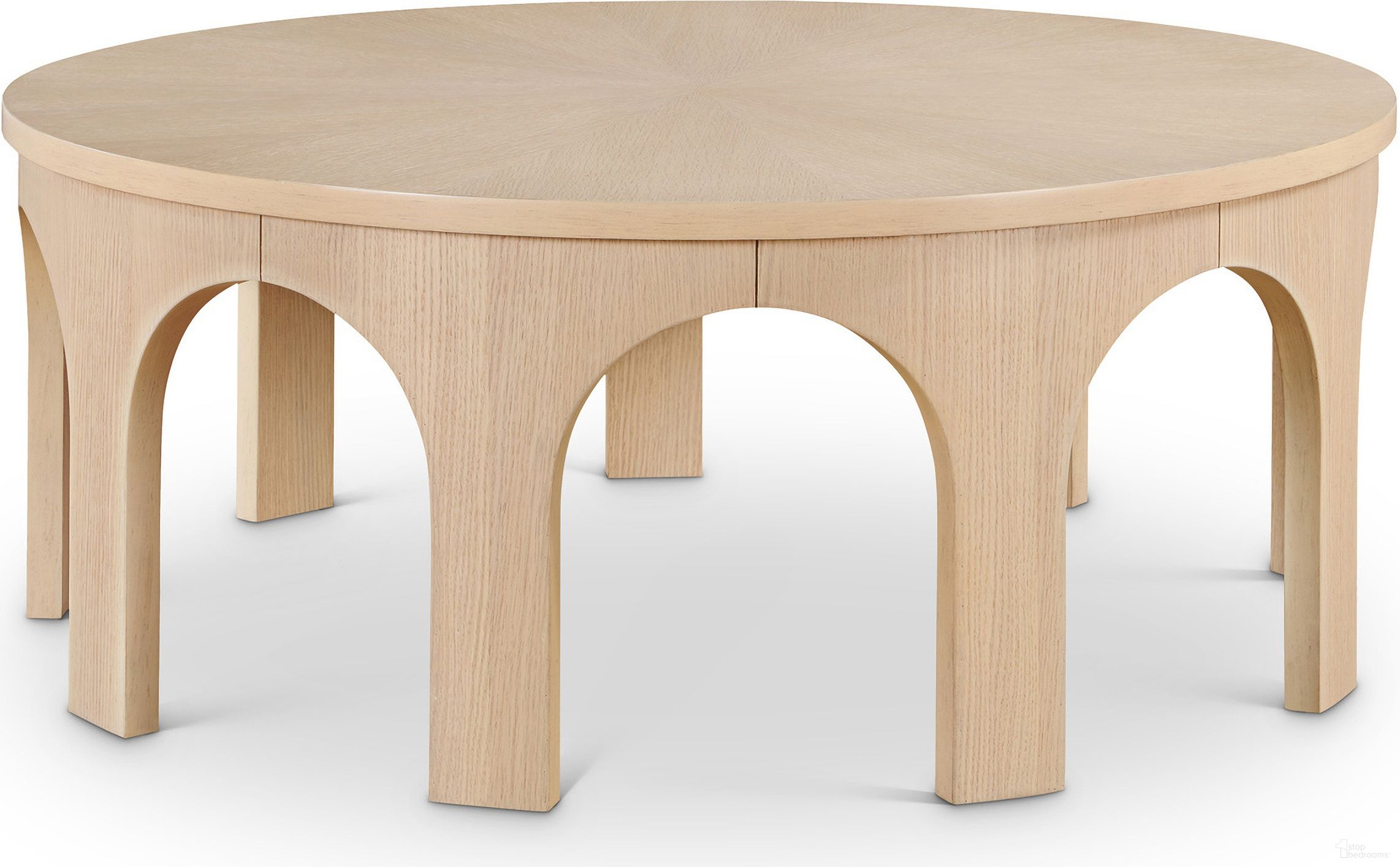 The appearance of Westfield Coffee Table In Natural designed by Meridian in the modern / contemporary interior design. This natural piece of furniture  was selected by 1StopBedrooms from Westfield Collection to add a touch of cosiness and style into your home. Sku: 99076Oak-C. Material: Oak Veneer.
