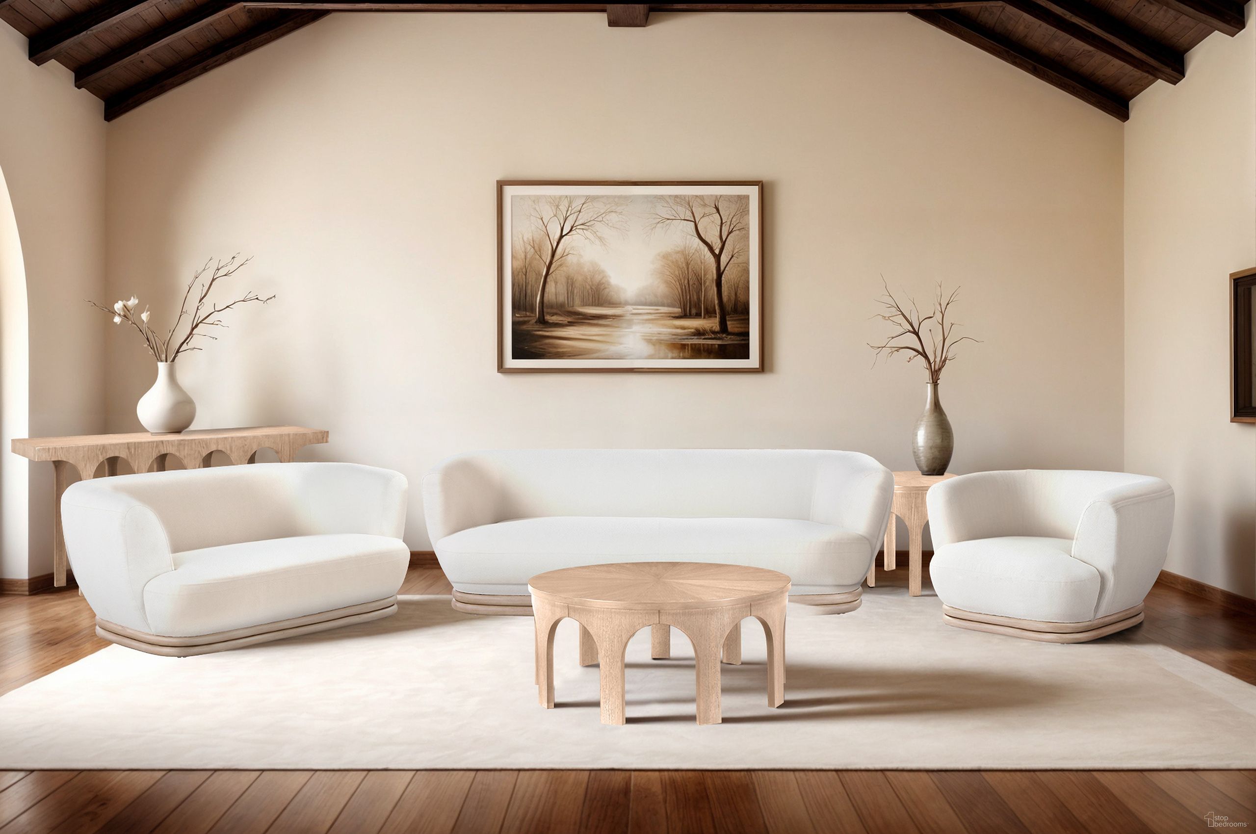 The appearance of Westfield Occasional Table Set In Natural designed by Meridian in the modern / contemporary interior design. This natural piece of furniture was selected by 1StopBedrooms from Westfield Collection to add a touch of cosiness and style into your home. Sku: 99076Oak-C;99076Oak-E. Material: MDF.