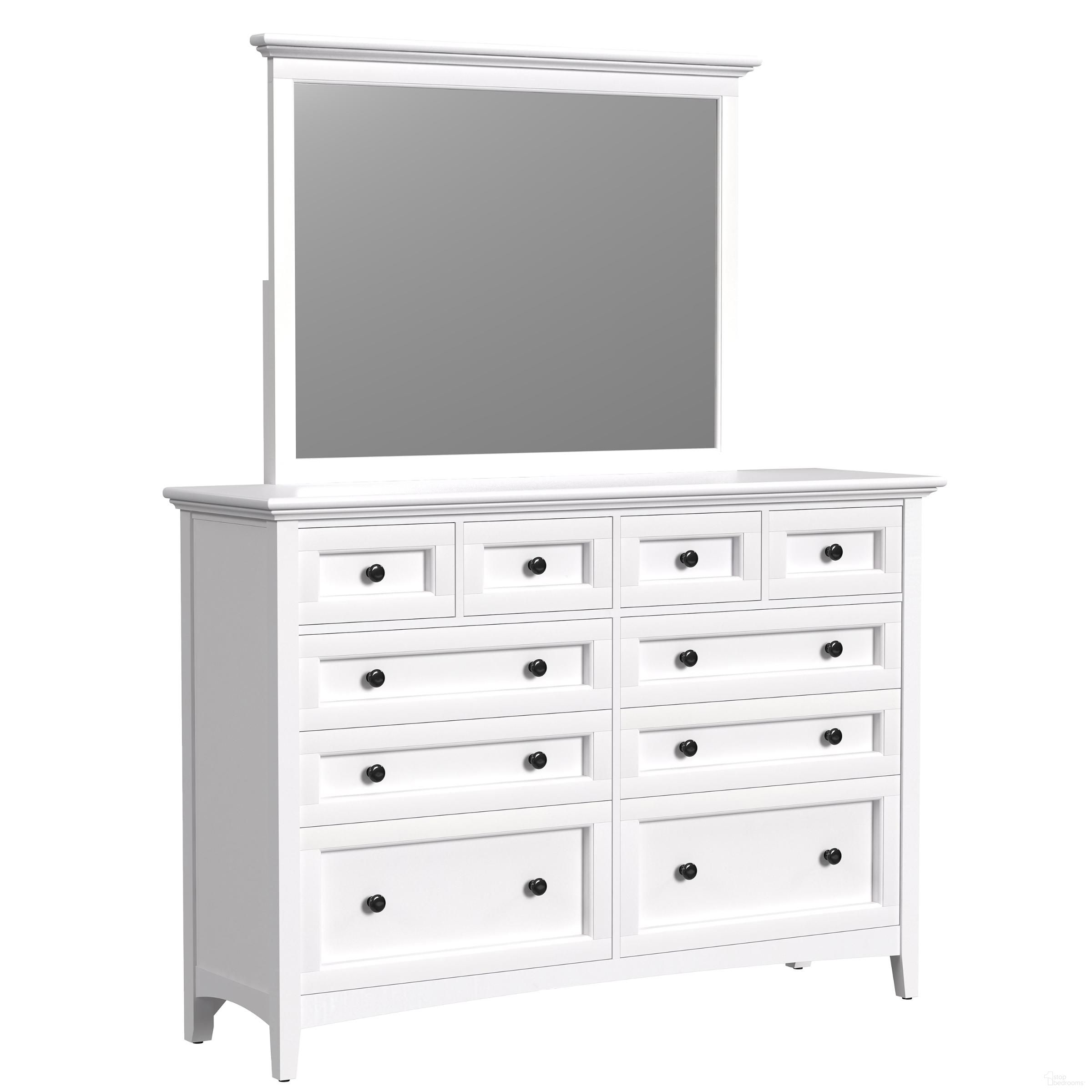 Westlake 10 Drawer Master Dresser In White