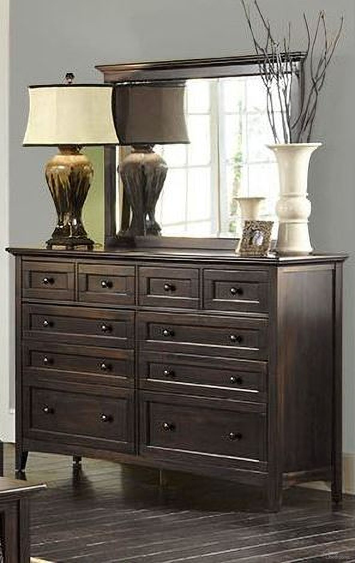 Westlake Dark Mahogany Master Dresser