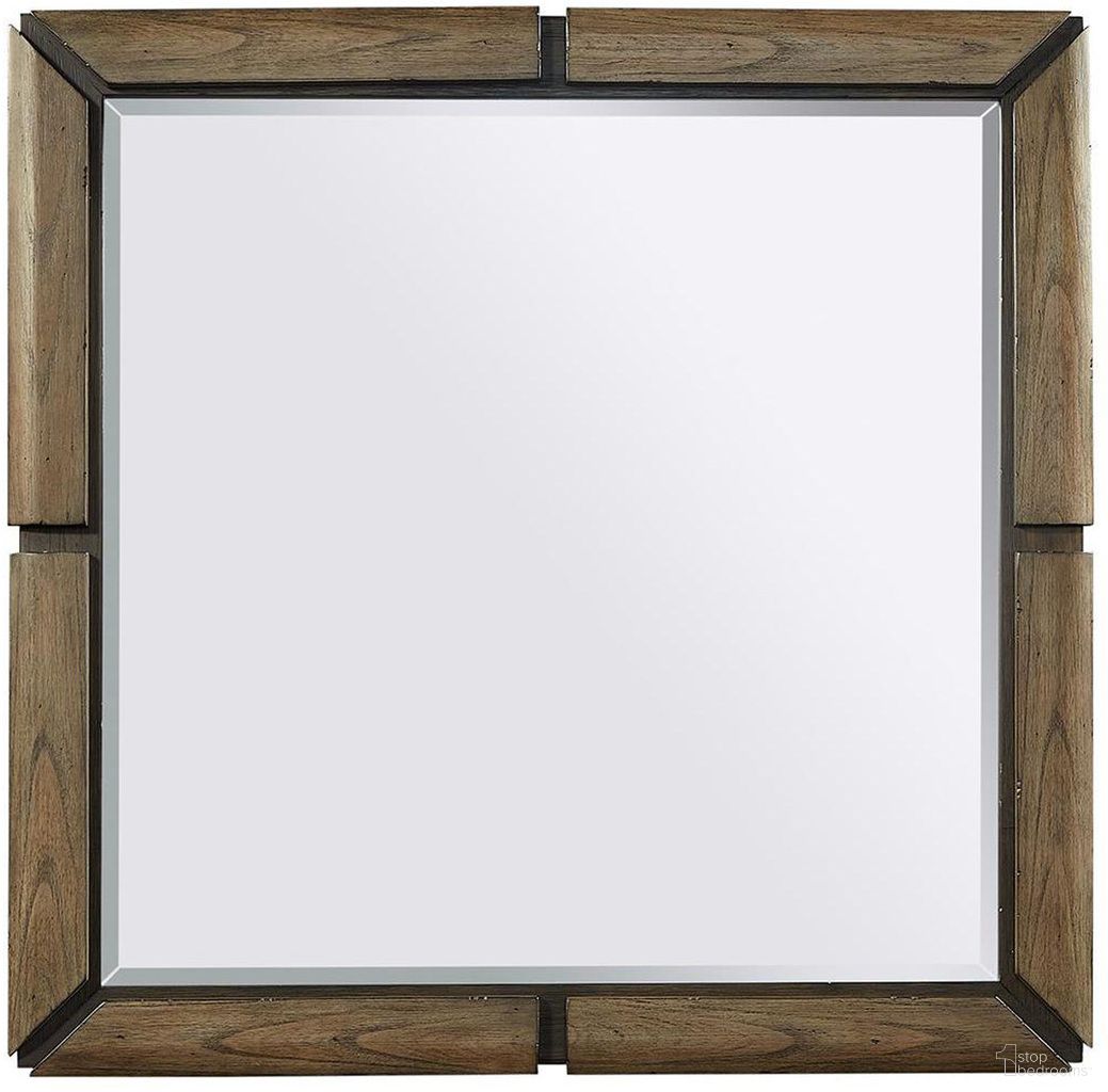 The appearance of Westlake Mirror In Medium Brown designed by Aspenhome in the modern / contemporary interior design. This medium brown piece of furniture was selected by 1StopBedrooms from Westlake Collection to add a touch of cosiness and style into your home. Sku: I205-462. Material: Wood.