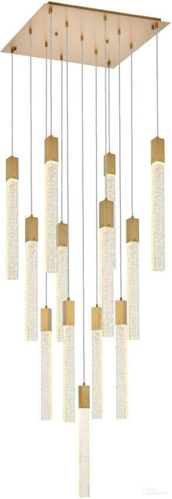 Weston 13 Lights Pendant In Satin Gold 2066G26SG